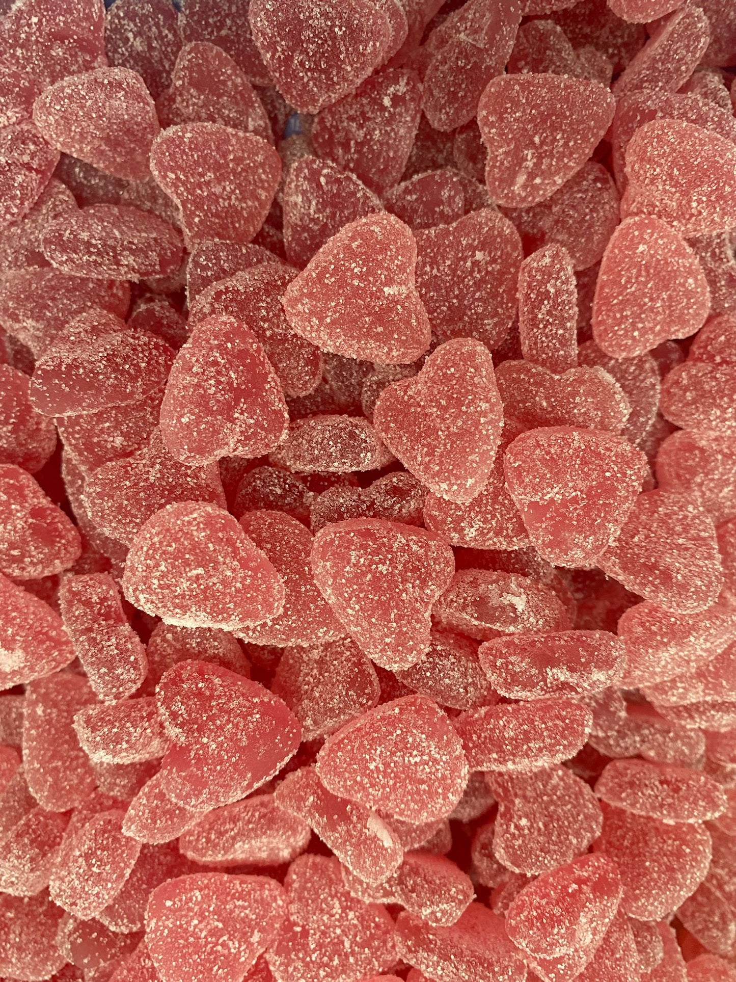 Bulk Cold Pressed Max Full Spectrum CBD Vegan Gummies (2500mg per kg) - Gummy Strawberry Hearts 2kg - Z9190