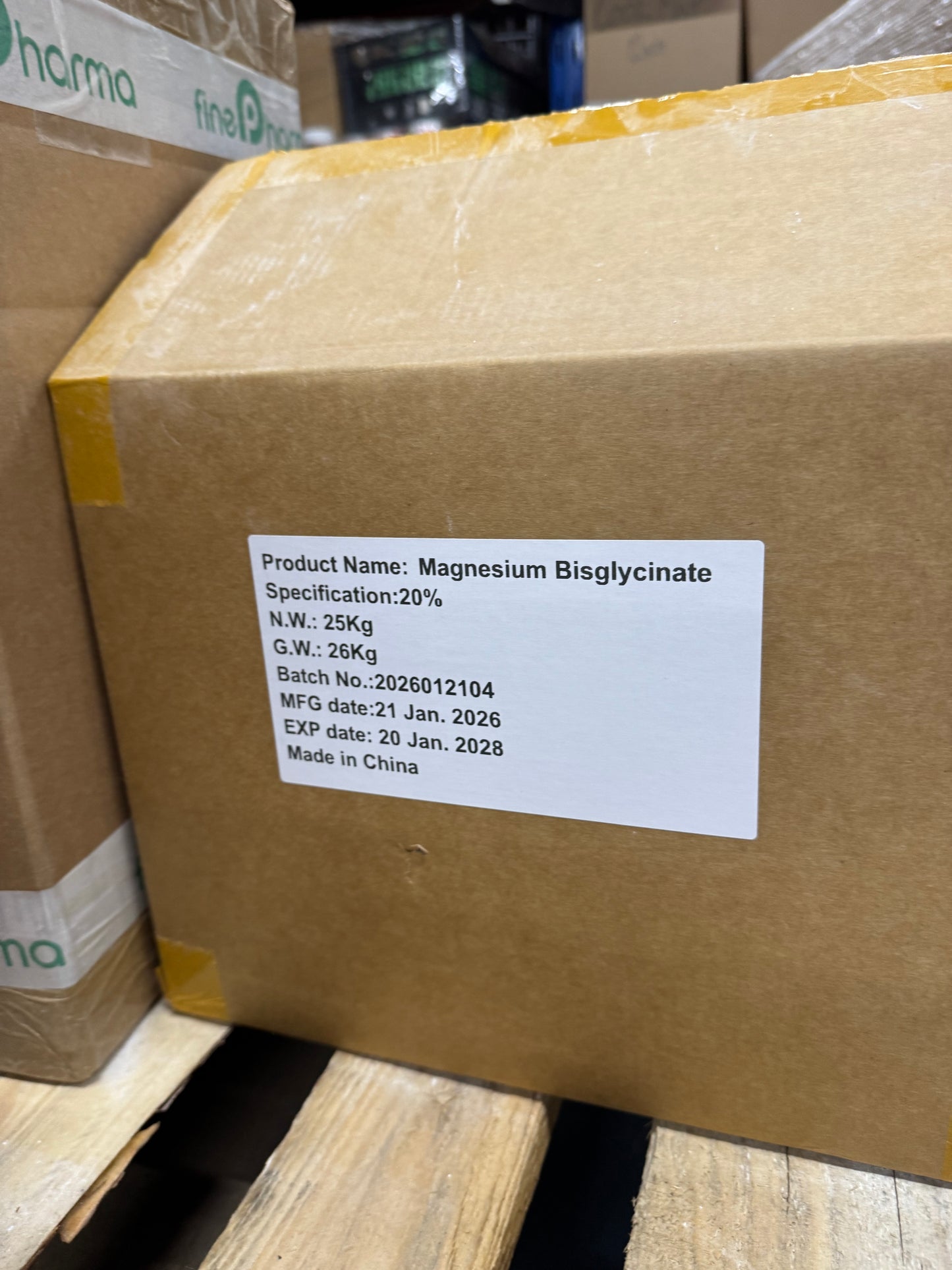 Magnesium Biglycinate powder (20%) - Y0993