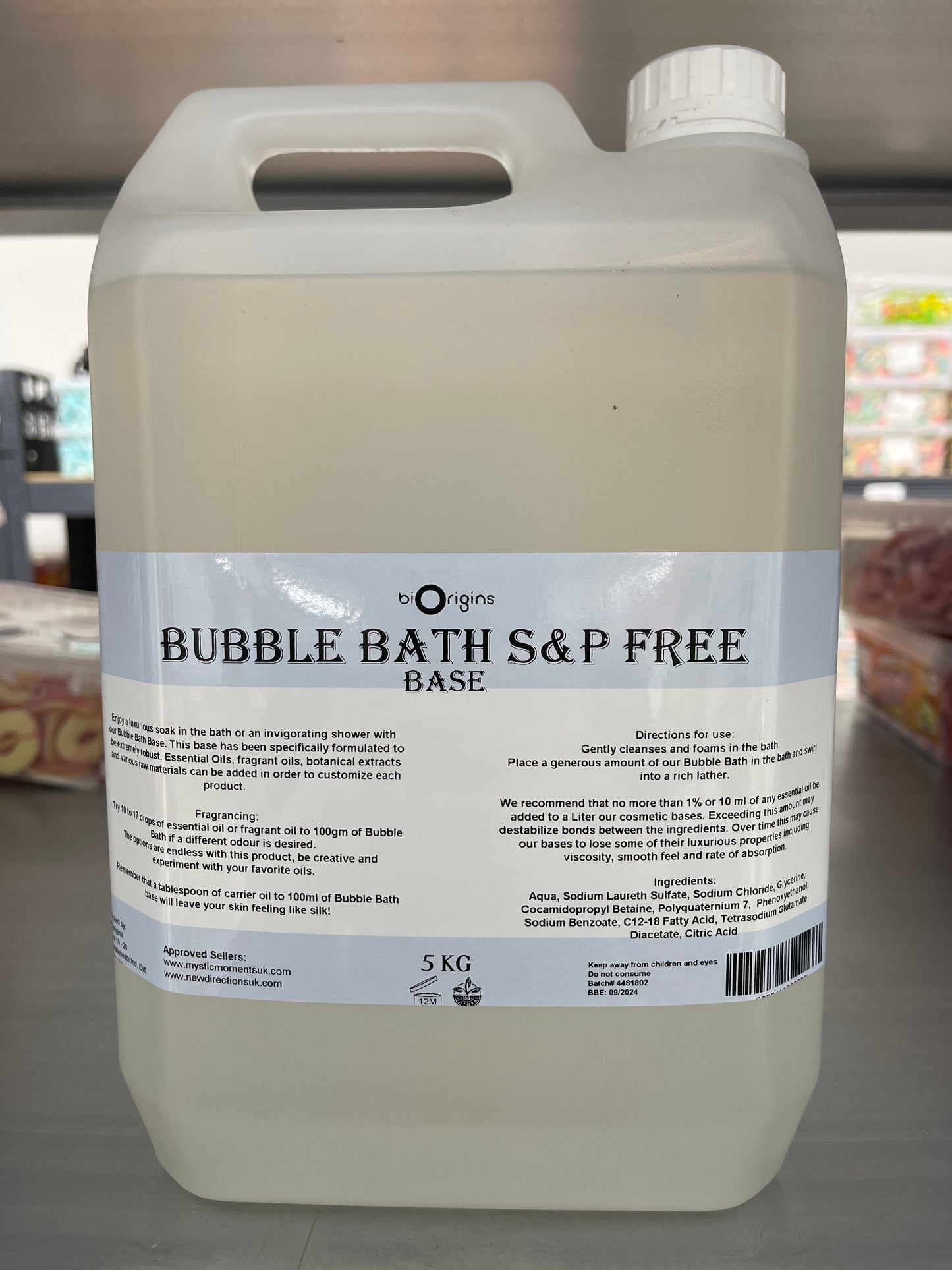 Bubble Bath Base (5kg) - Y0495