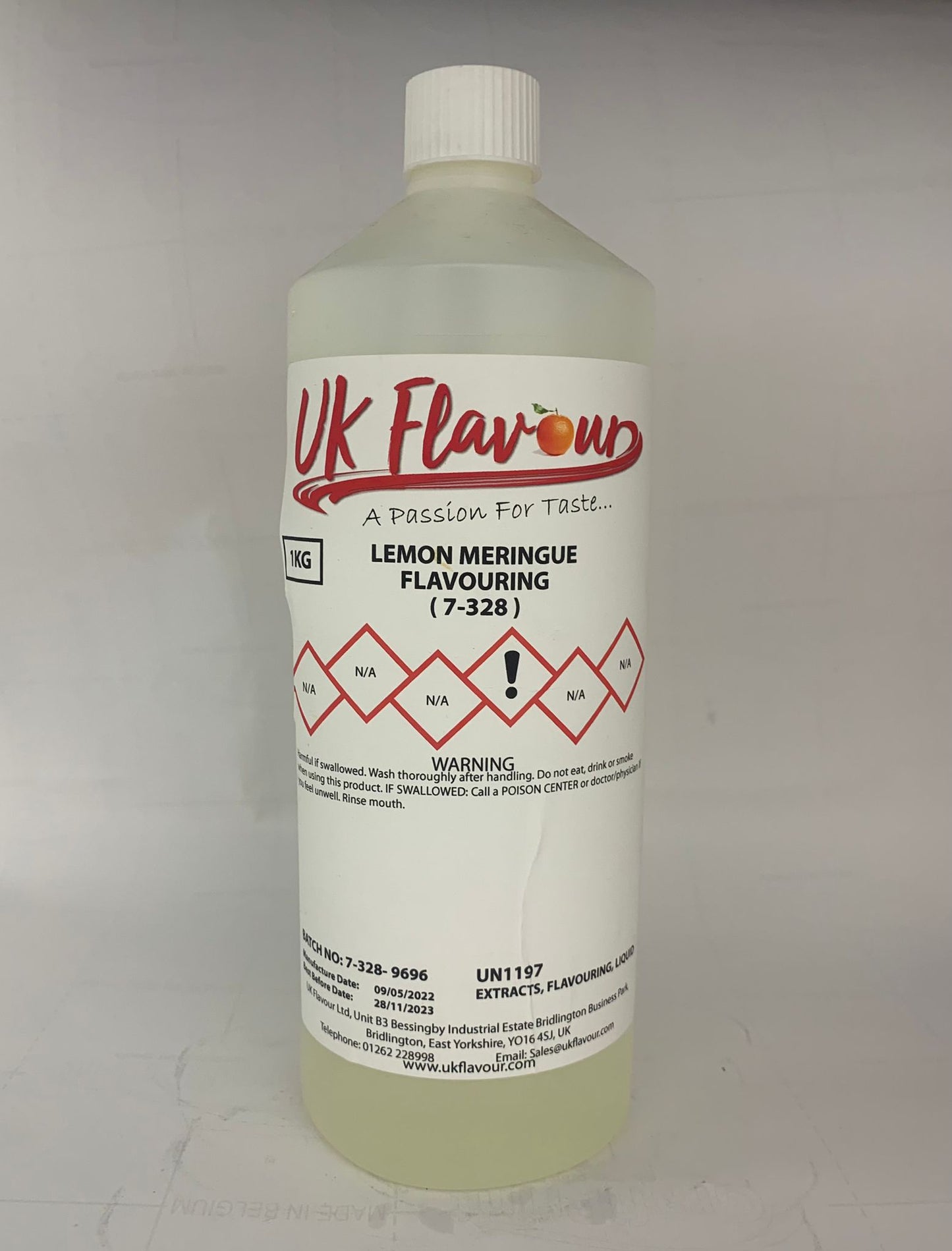 Lemon Meringue (7-328) Flavour Concentrate 1L - Y0390
