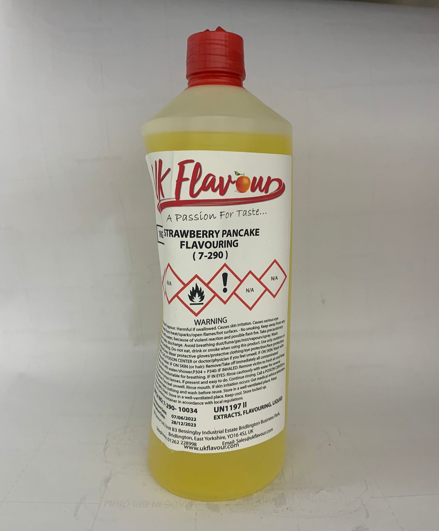 Strawberry Pancake (7-290) Flavour Concentrate 1L - Y0377