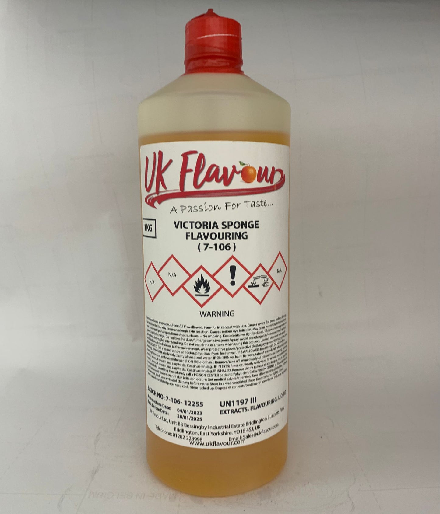 Victoria Sponge (7-106) Flavour Concentrate 1L - Y0373