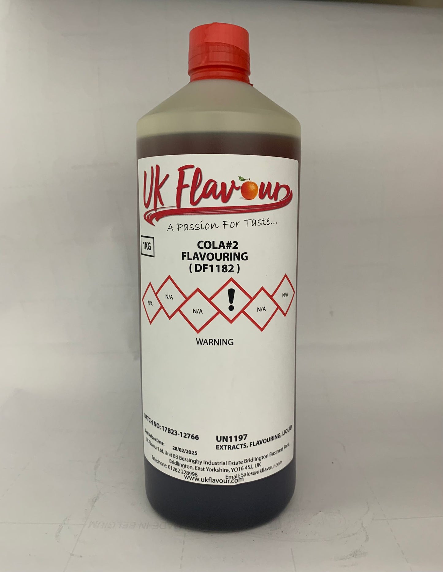 Cola (DF1182) Disposable Flavour Concentrate 1L - Y0049