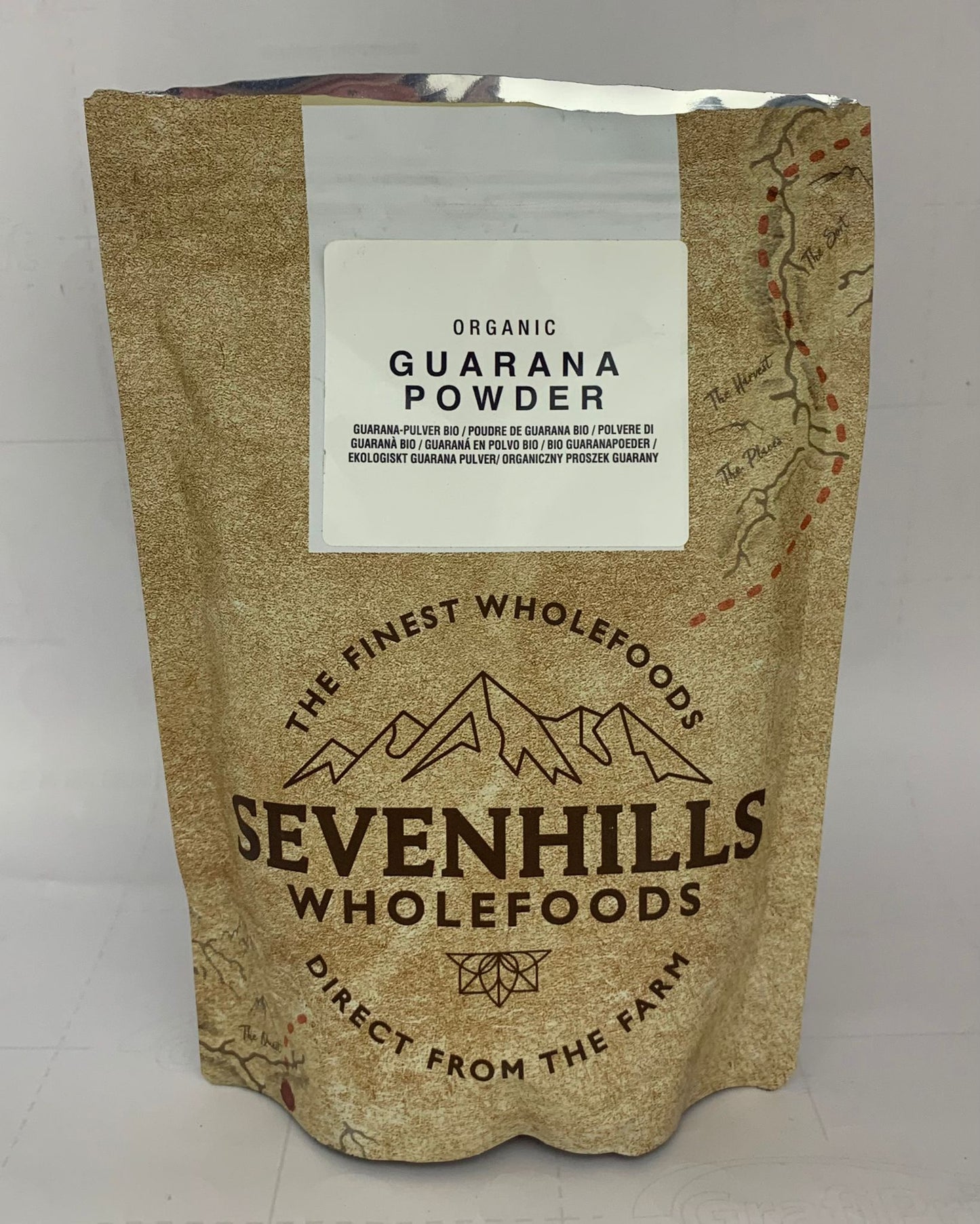 Organic Guarana Powder 1kg - Y0426