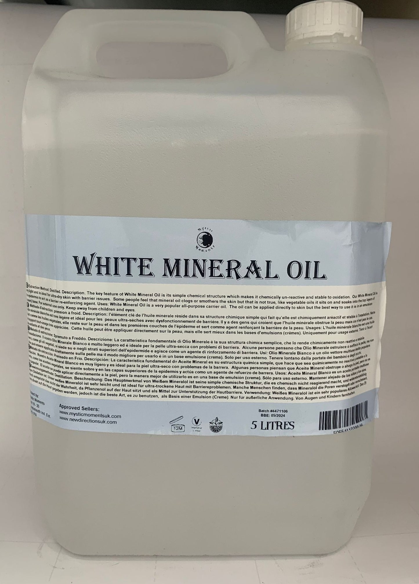 White Mineral Oil 1L - Y0314