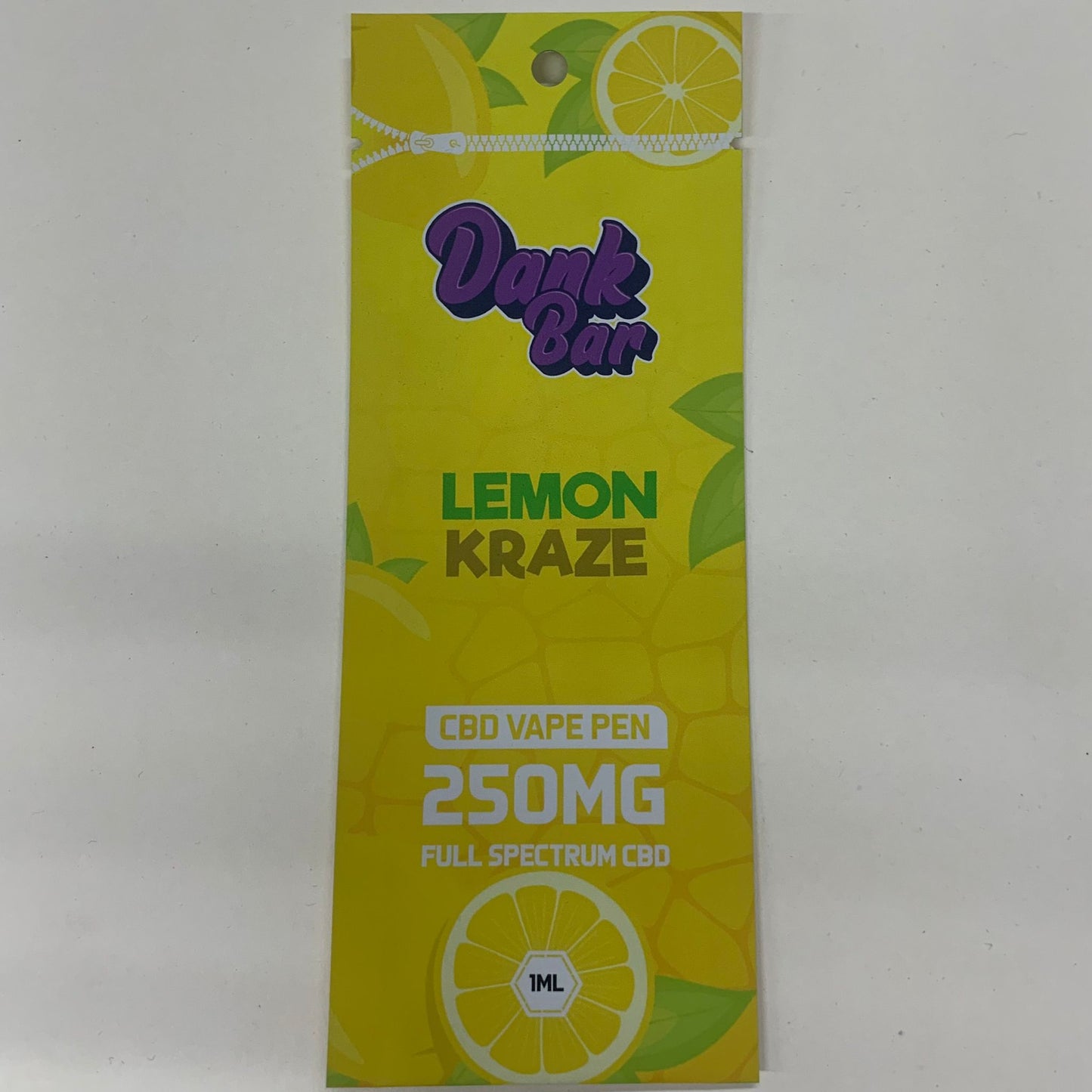 (250mg) Purple Dank Bar Cover Pouch - Lemon Kraze - X0117