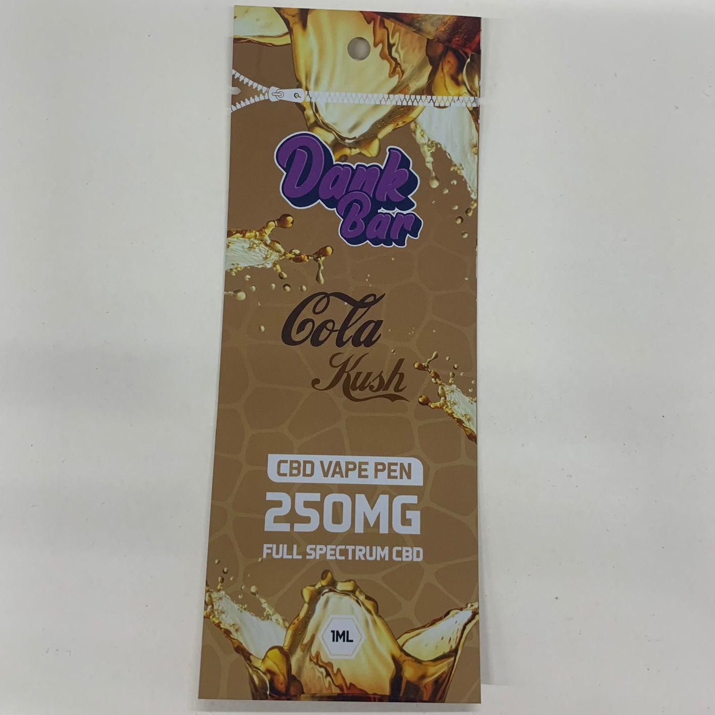 (250mg) Purple Dank Bar Cover Pouch - Cola Kush - X0097
