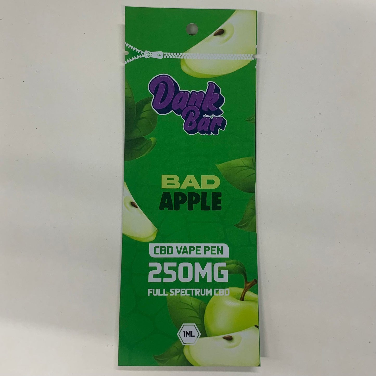 (250mg) Purple Dank Bar Cover Pouch - Bad Apple - X0096