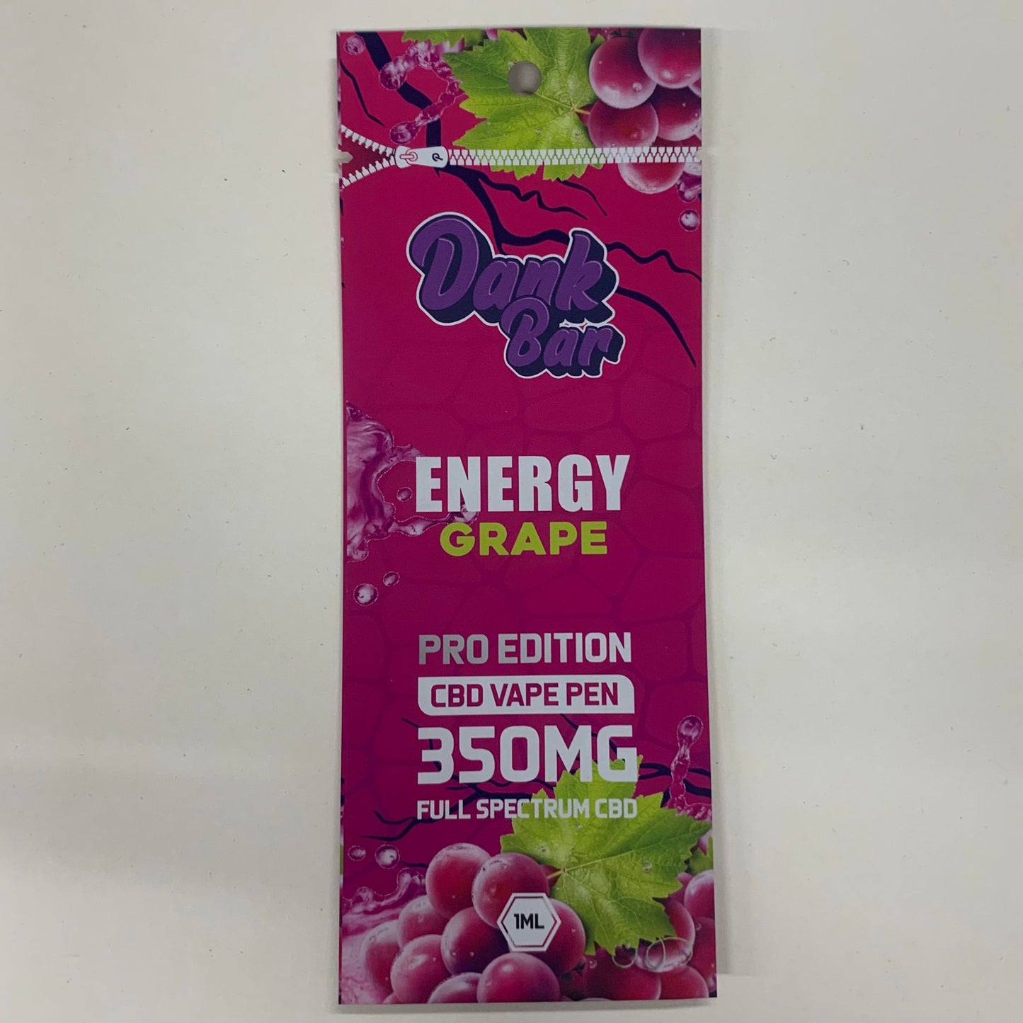 (350mg) Purple Dank Bar Pro Cover Pouch - Energy Grape - X0116