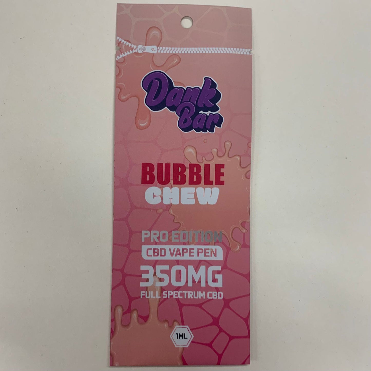 (350mg) Purple Dank Bar Pro Cover Pouch - Bubble Chew - X0113