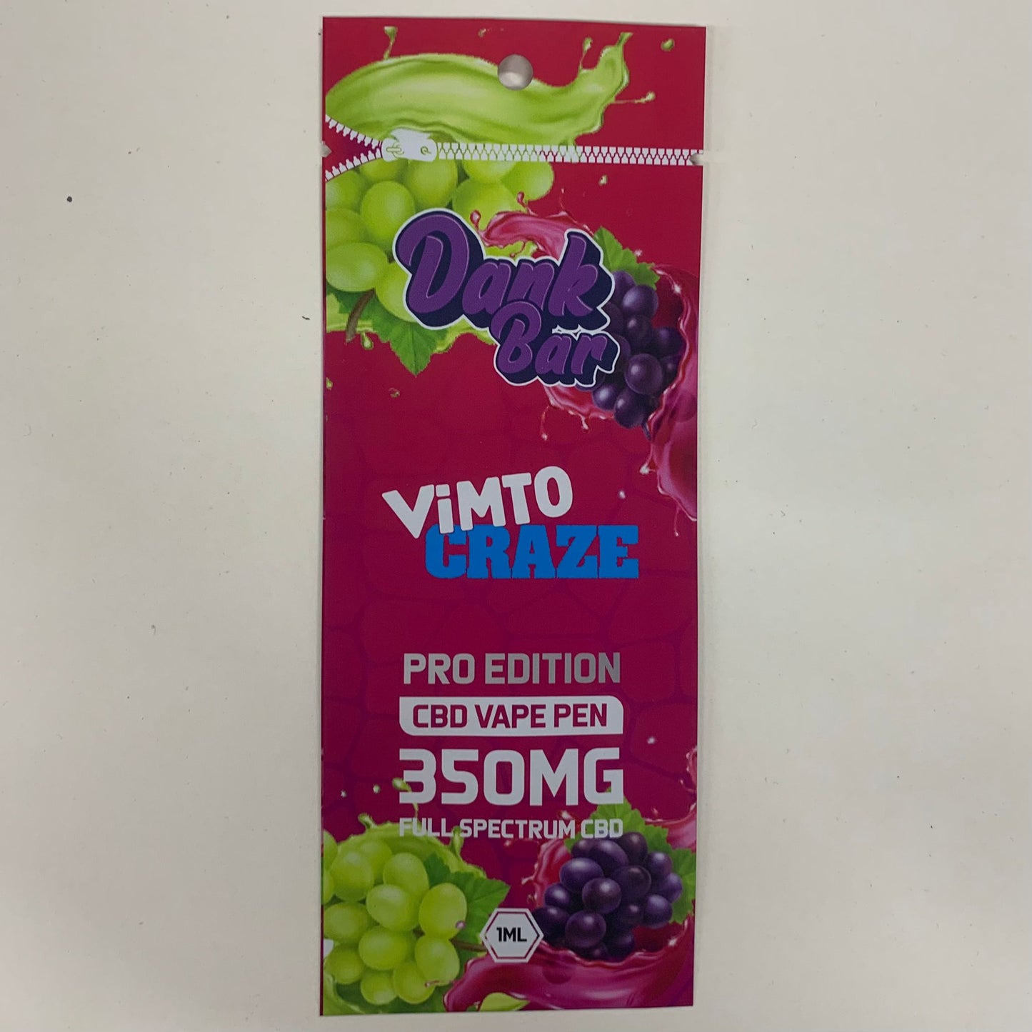(350mg) Purple Dank Bar Pro Cover Pouch - Vimto Craze - X0109