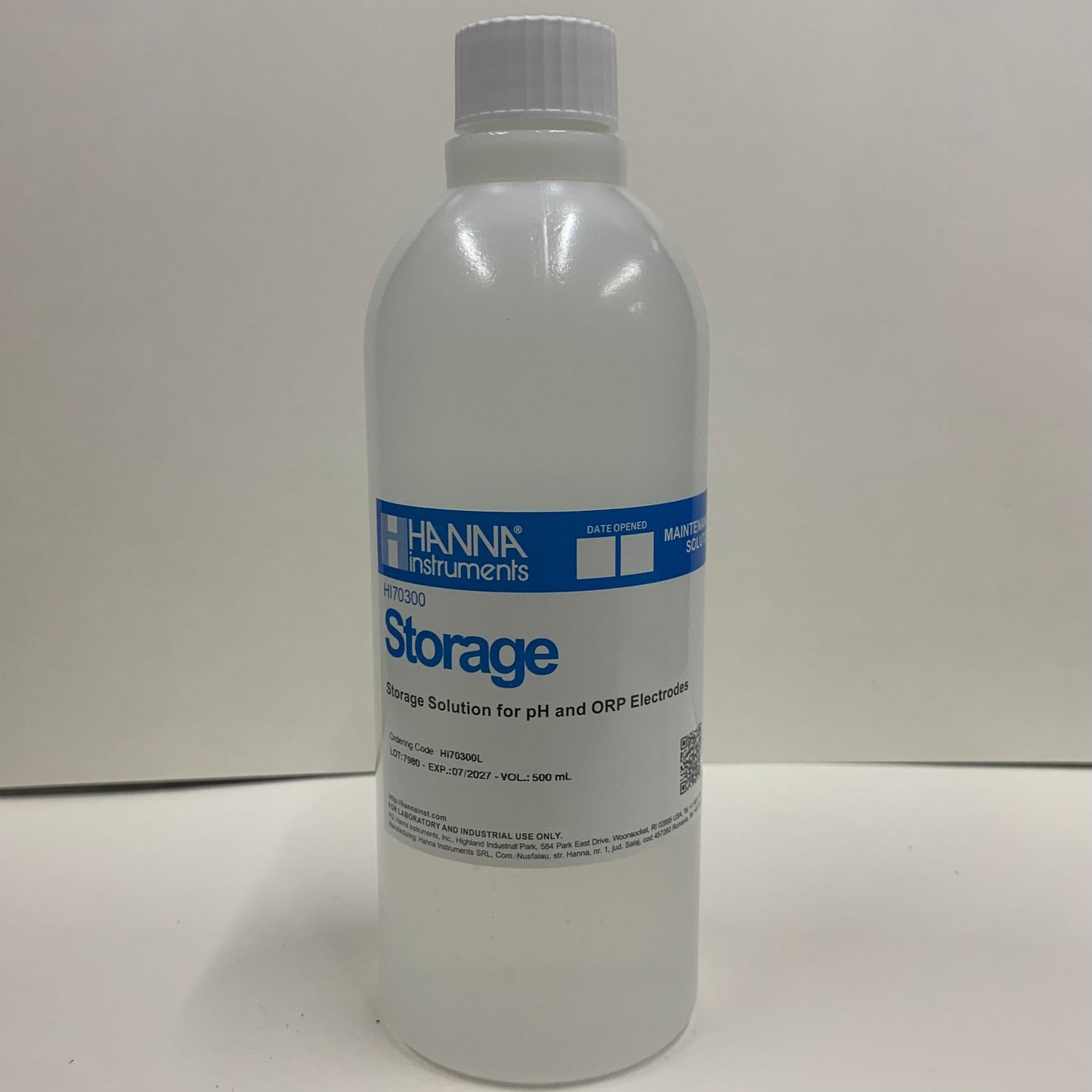pH Electrode Storage Solution 500ml - X0024