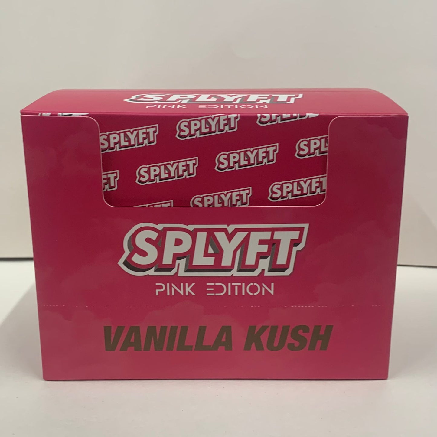 Splyft Pink Edition Display Box with Holder - Vanilla Kush - X0207