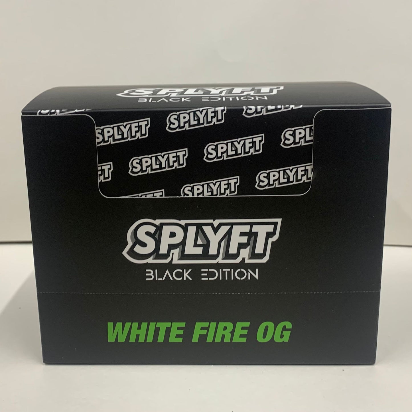 Splyft Black Edition Display Box with Holder - White Fire OG - X0203