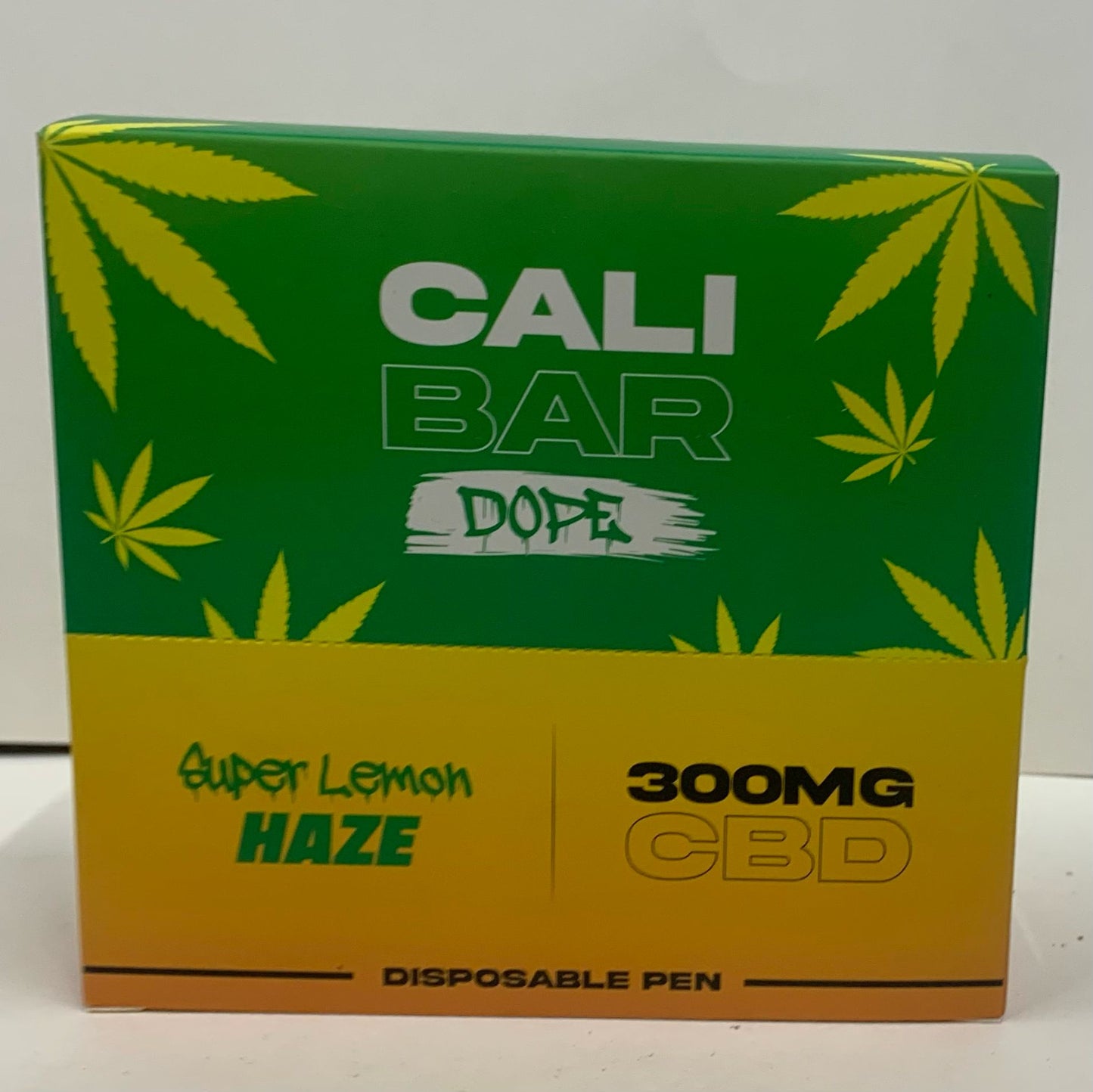 (300mg) Cali Bar Dope Display Box with Holder - Super Lemon Haze - X0182