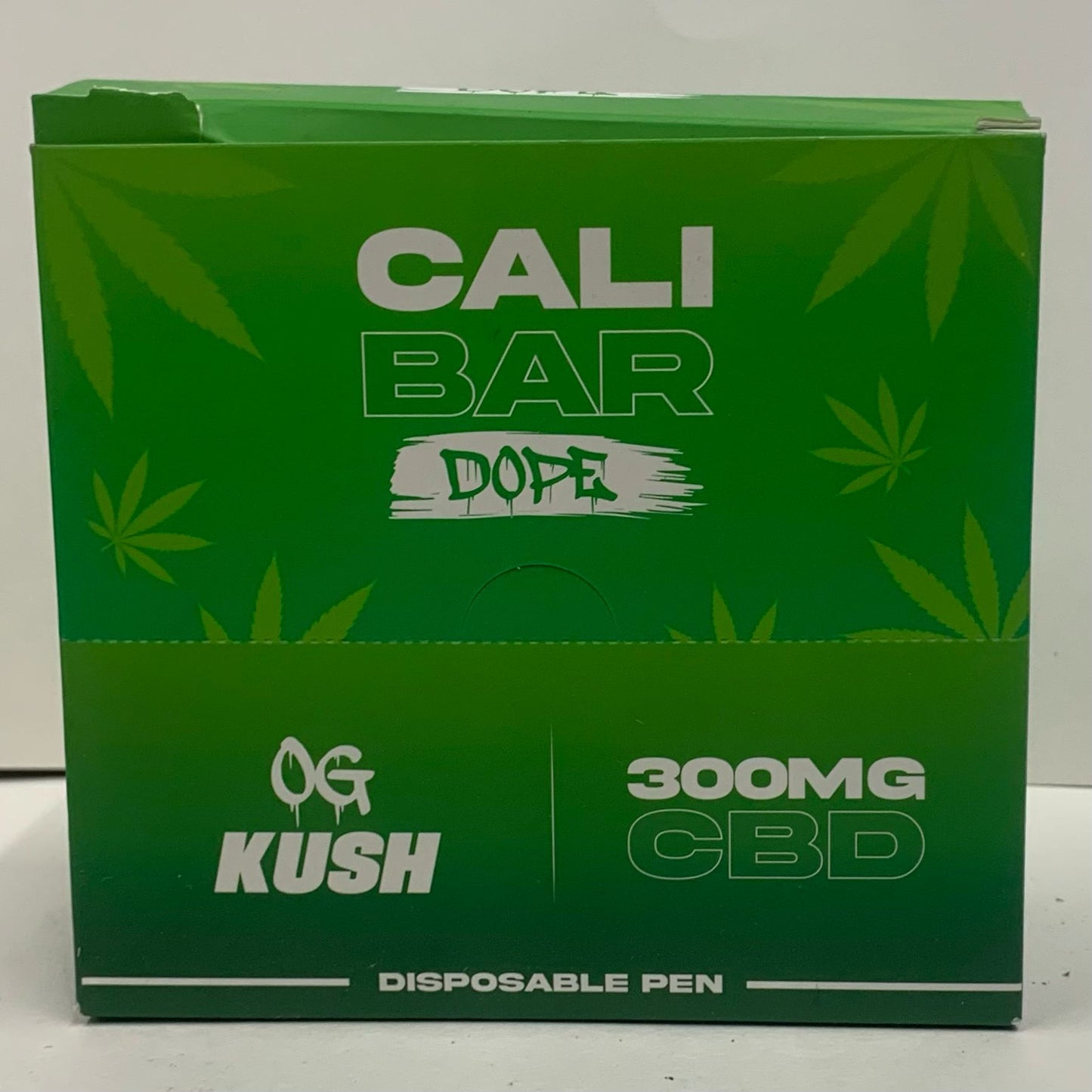 (300mg) Cali Bar Dope Display Box with Holder - OG Kush - X0178