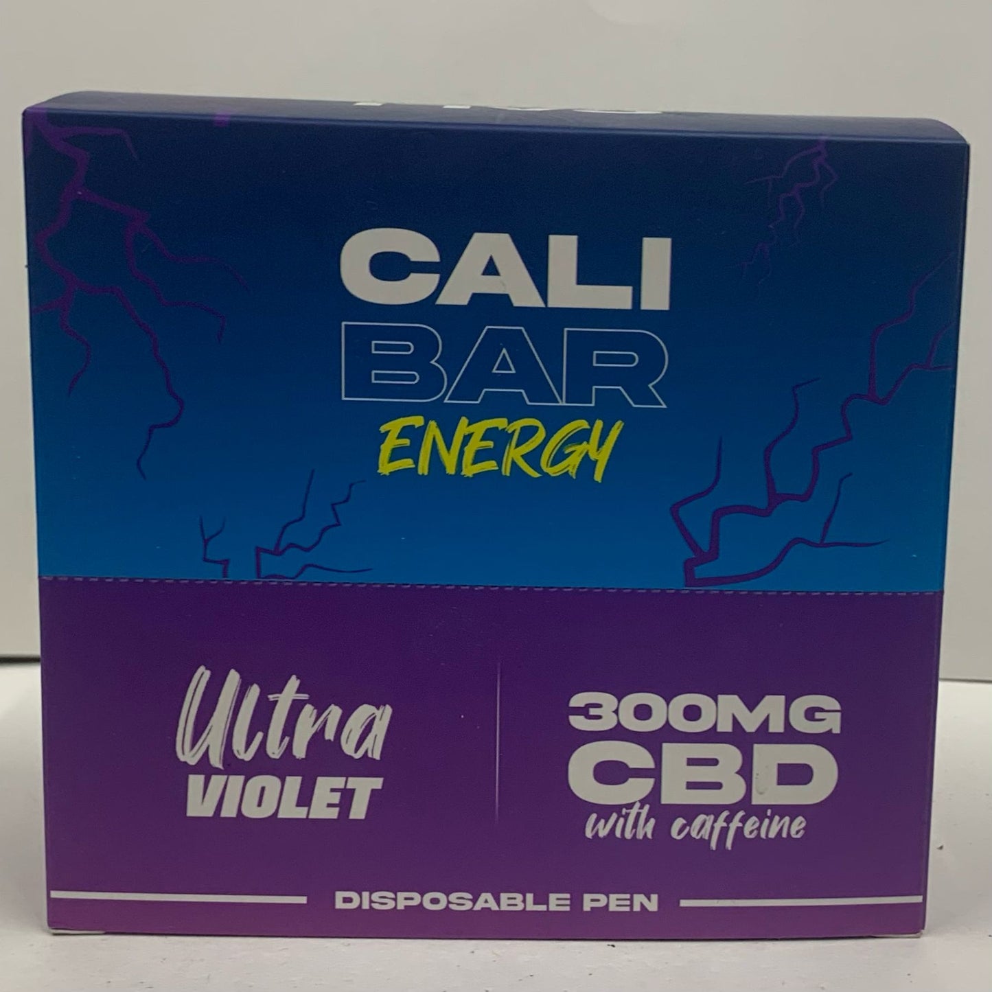 (300mg) Cali Bar Energy Display Box with Holder - Ultra Violet - X0175