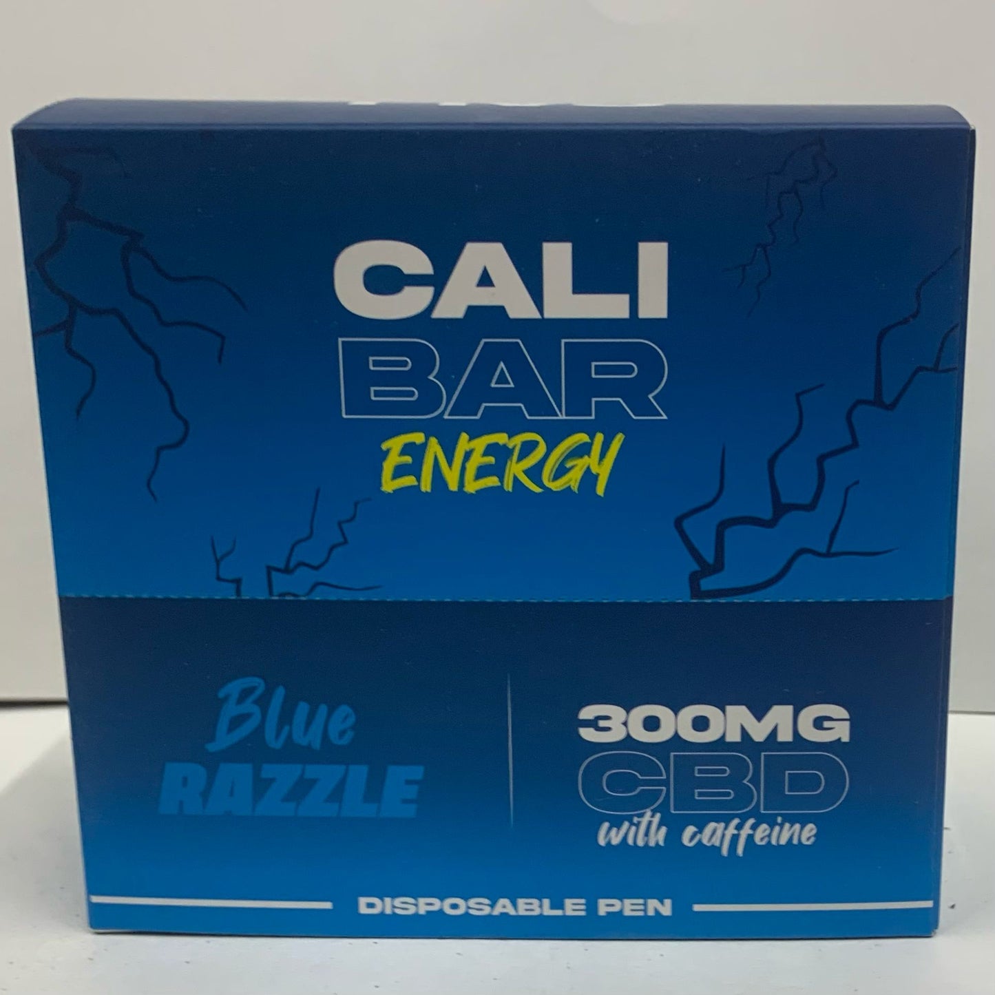 (300mg) Cali Bar Energy Display Box with Holder - Blue Razzle - X0167