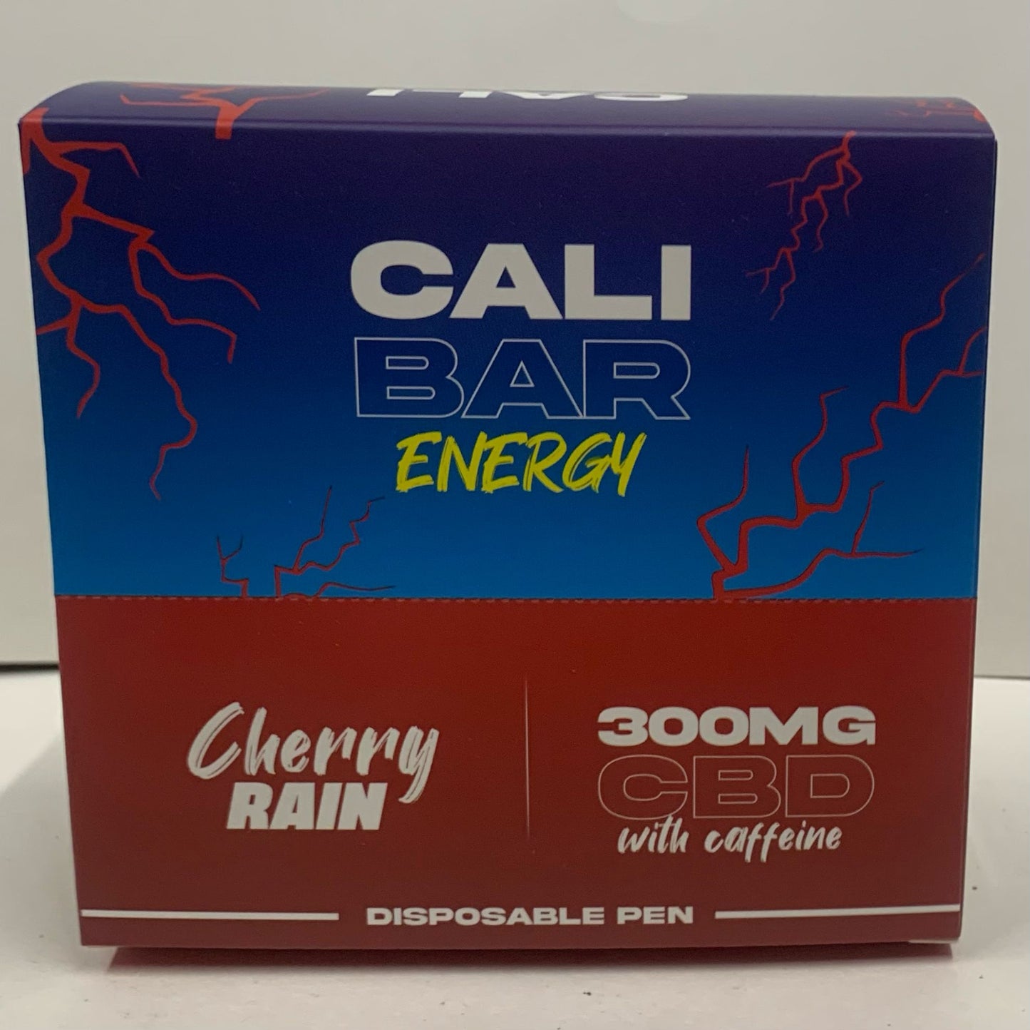 (300mg) Cali Bar Energy Display Box with Holder - Cherry Rain - X0168