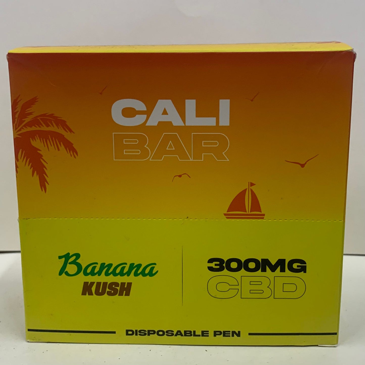 (300mg) Cali Bar Original Display Box with Holder - Banana Kush - X0190