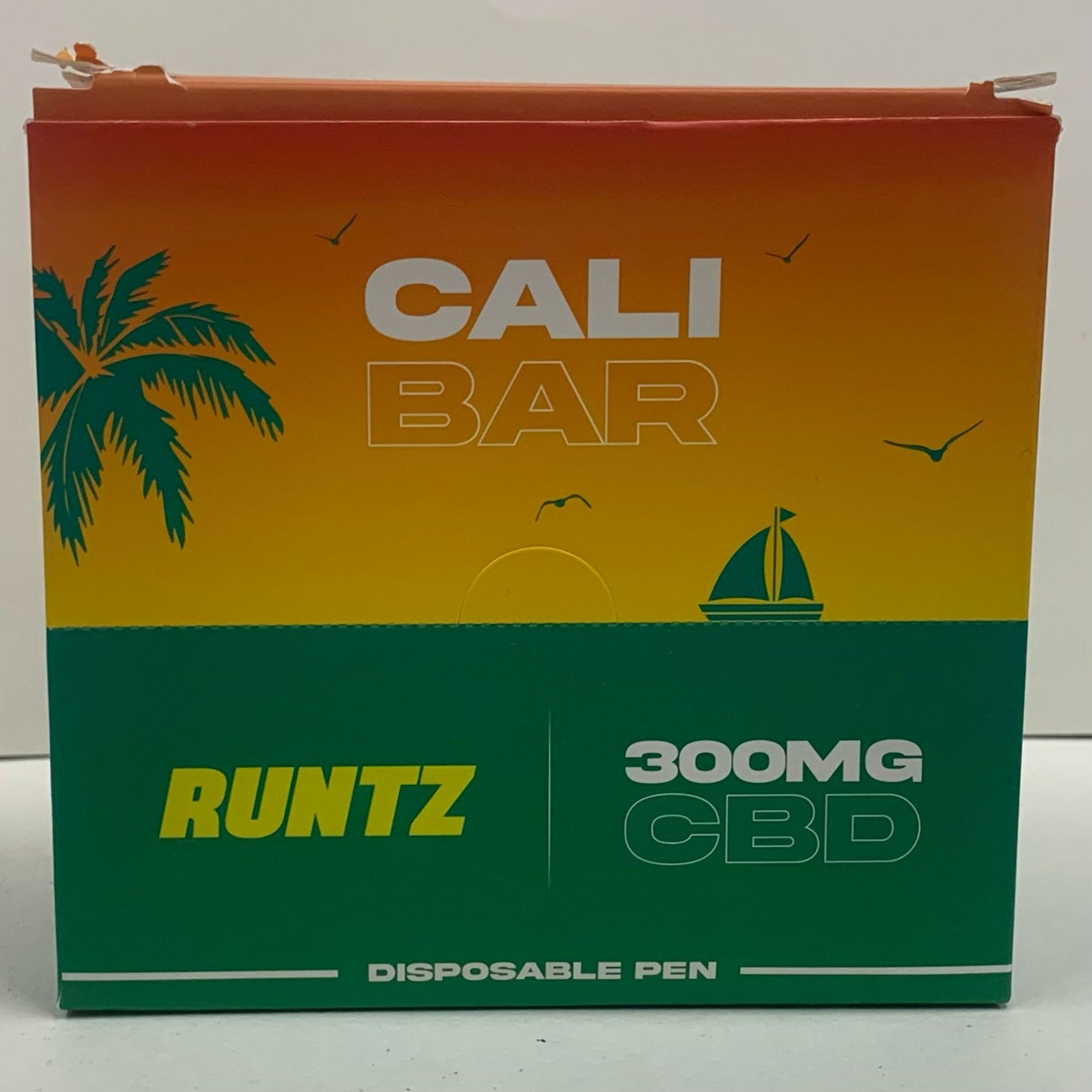(300mg) Cali Bar Original Display Box with Holder - Runtz - X0194