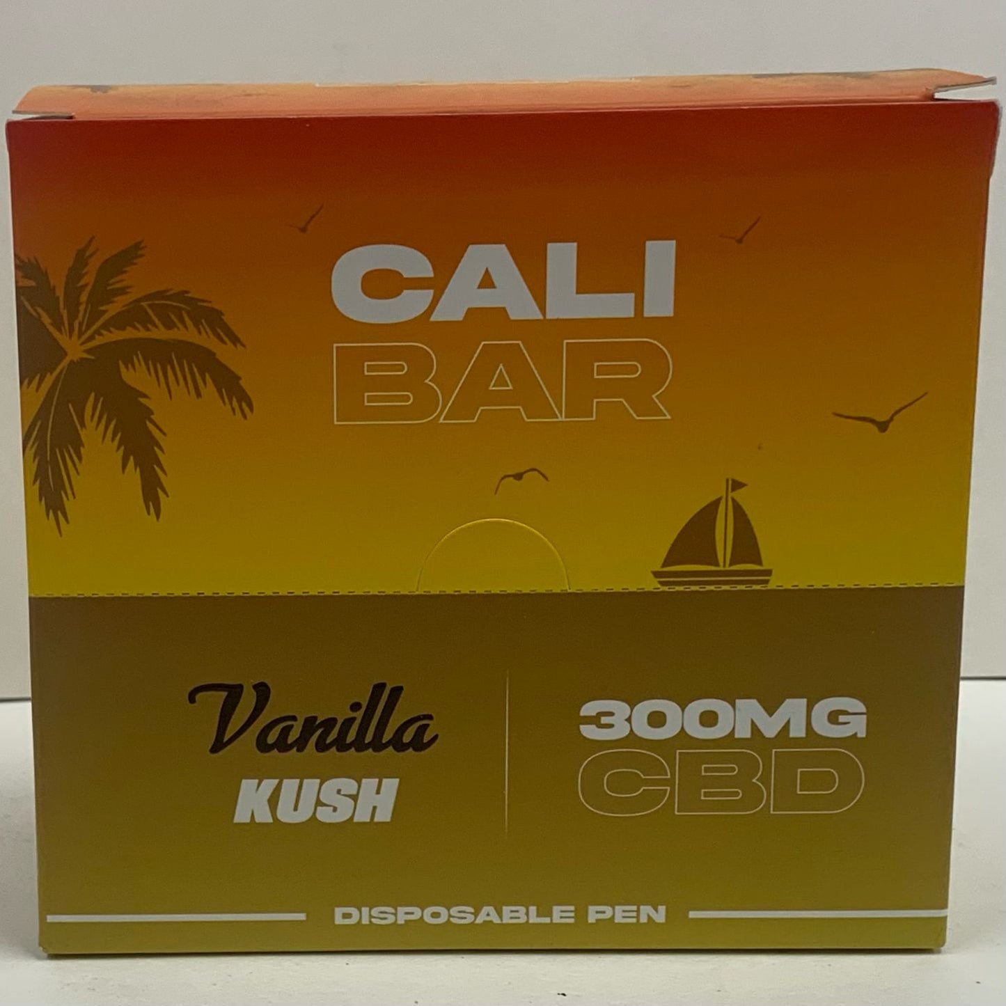 (300mg) Cali Bar Original Display Box with Holder - Vanilla Kush - X0195