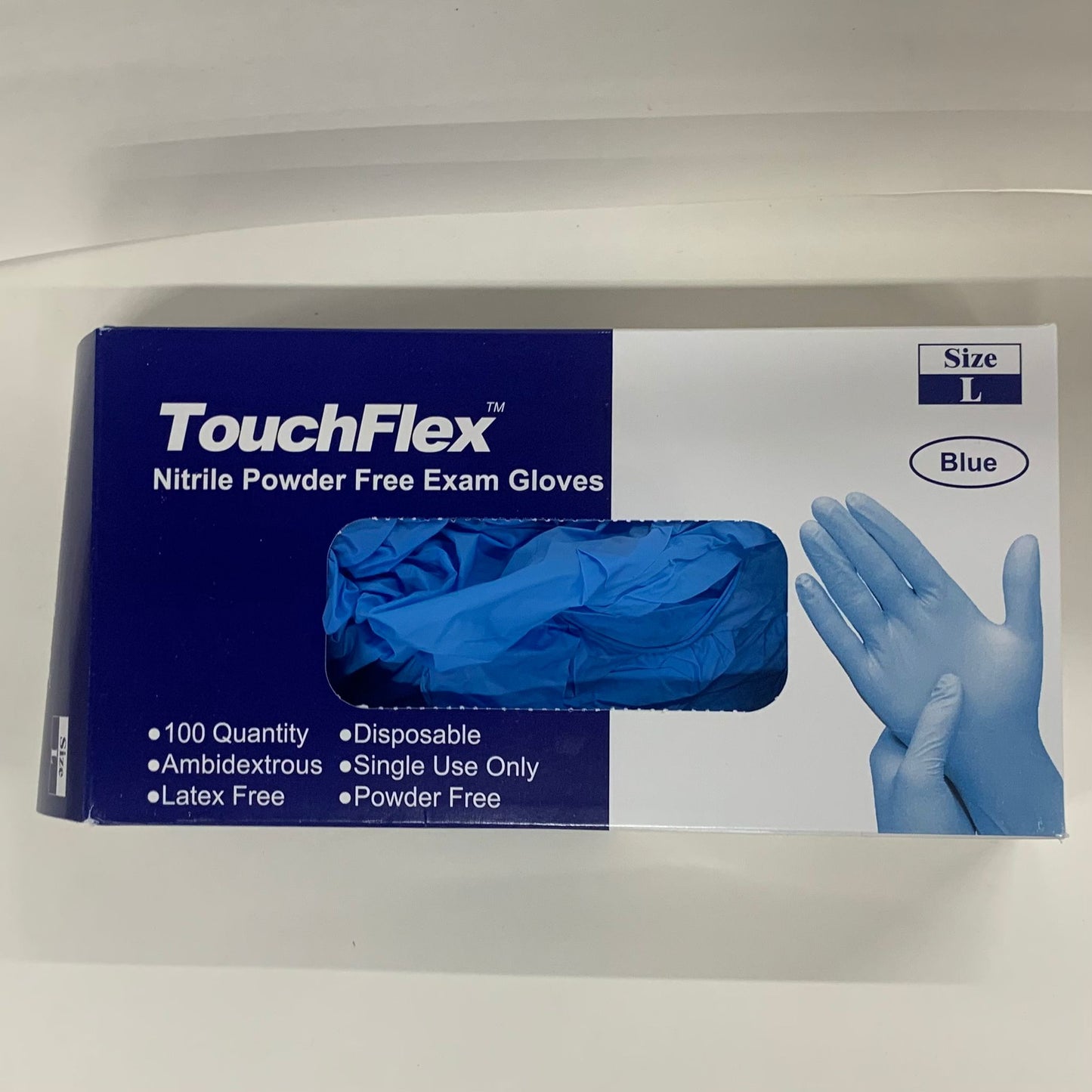 Blue Latex Gloves - X0008