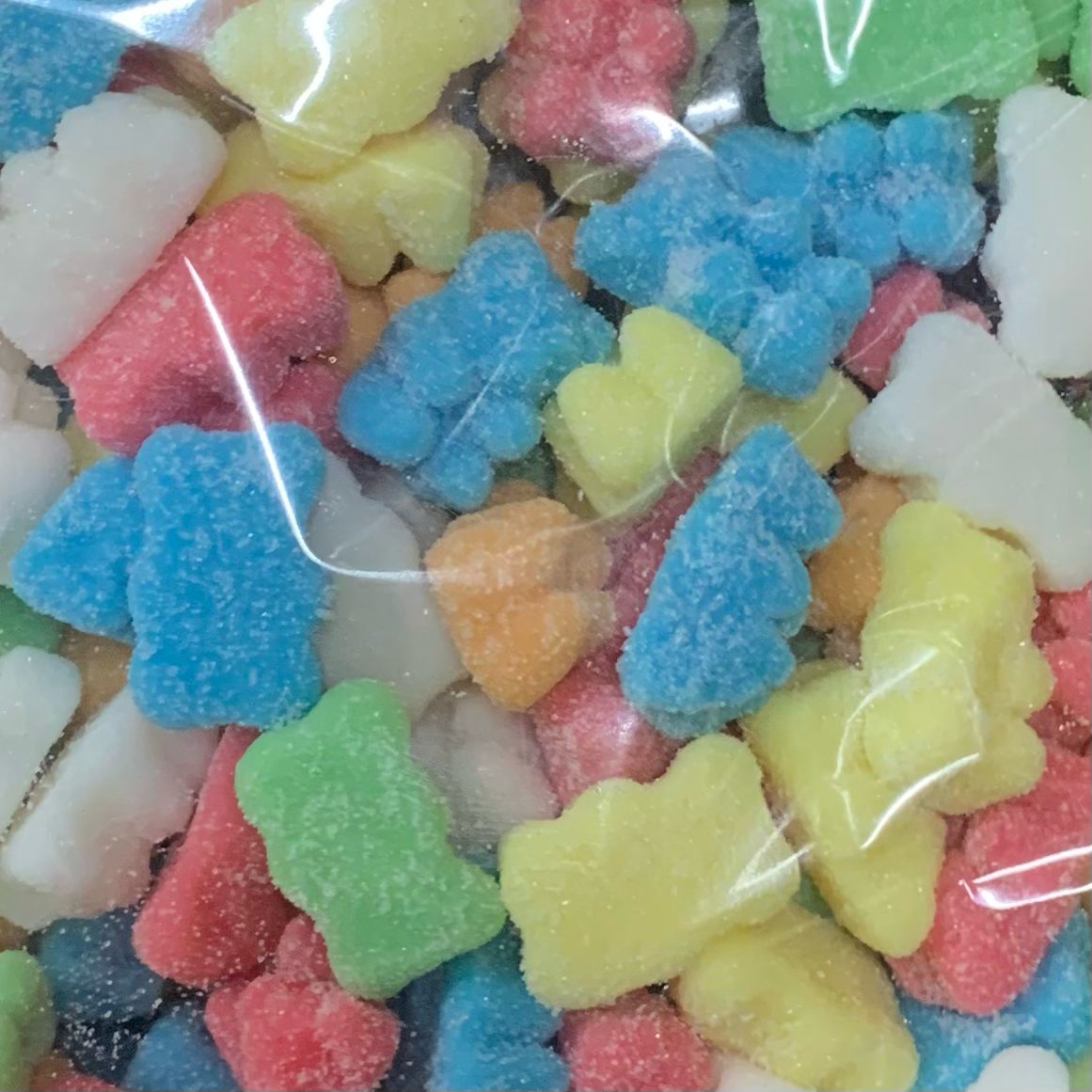 Non CBD Vegan Gummy Mixed Bears 1Kg - Y0644