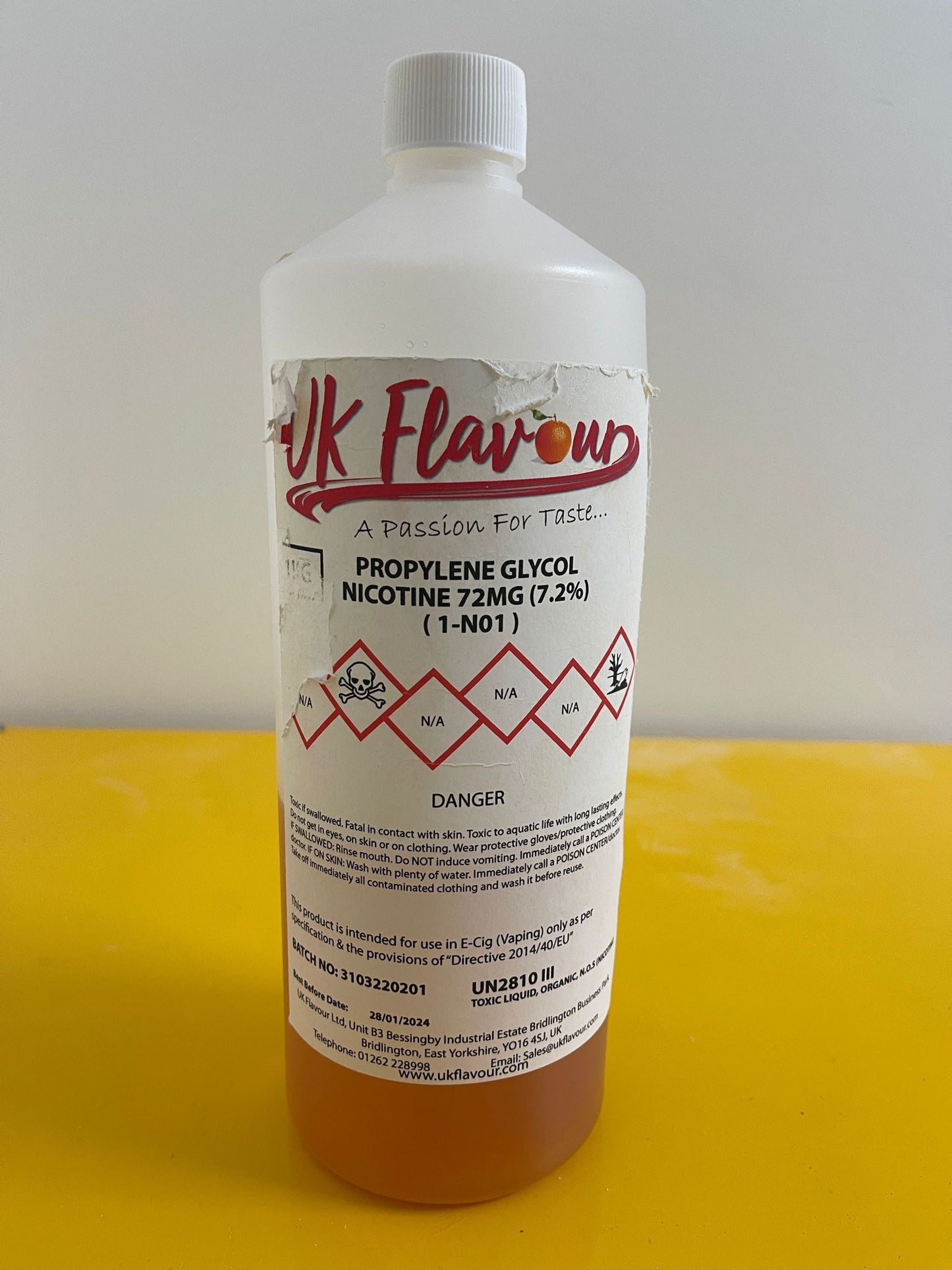 PG Nicotine Concentrate - Y0675