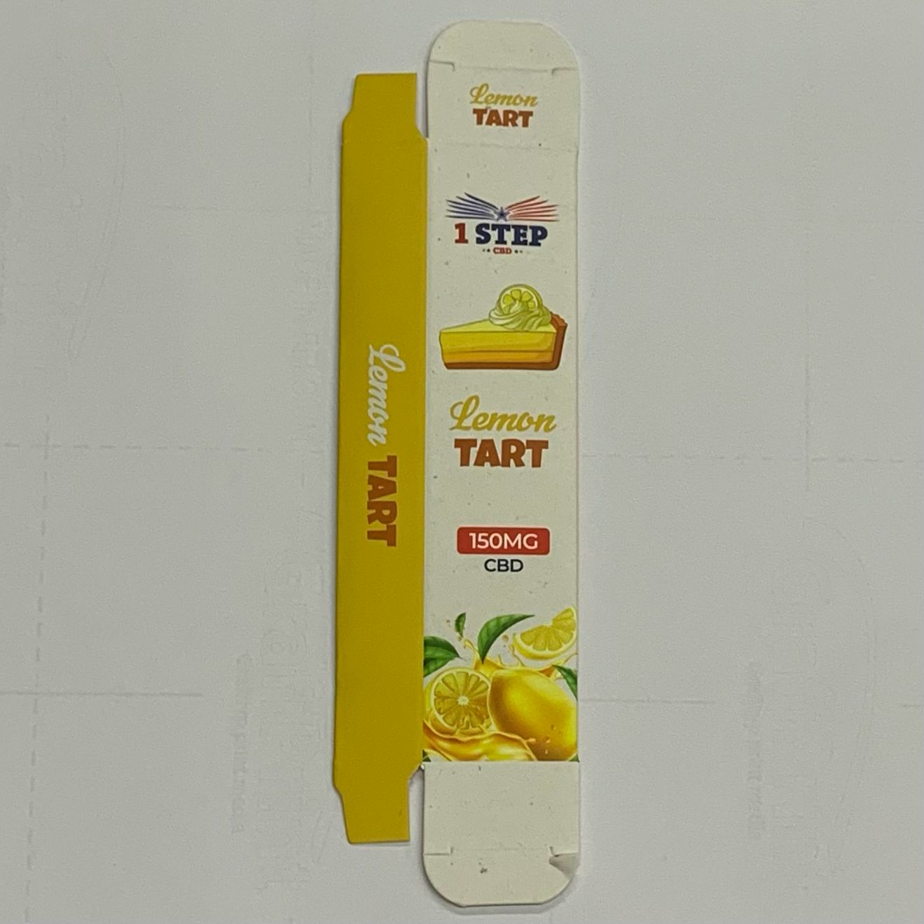 1 Step Disposable 150mg Box - Lemon Tart - X0253