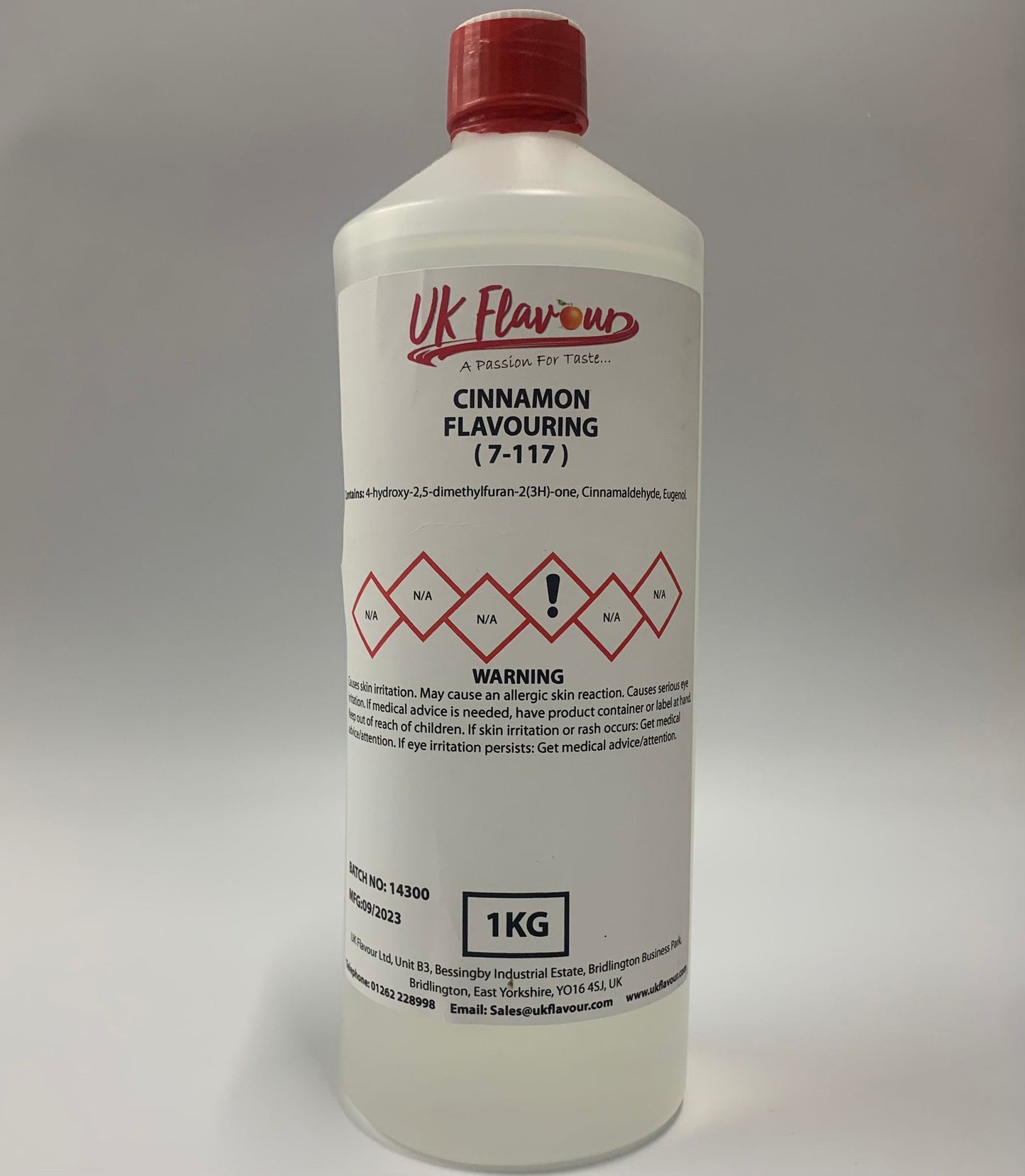 Cinnamon (7-117) Flavour Concentrate 1L - Y0651