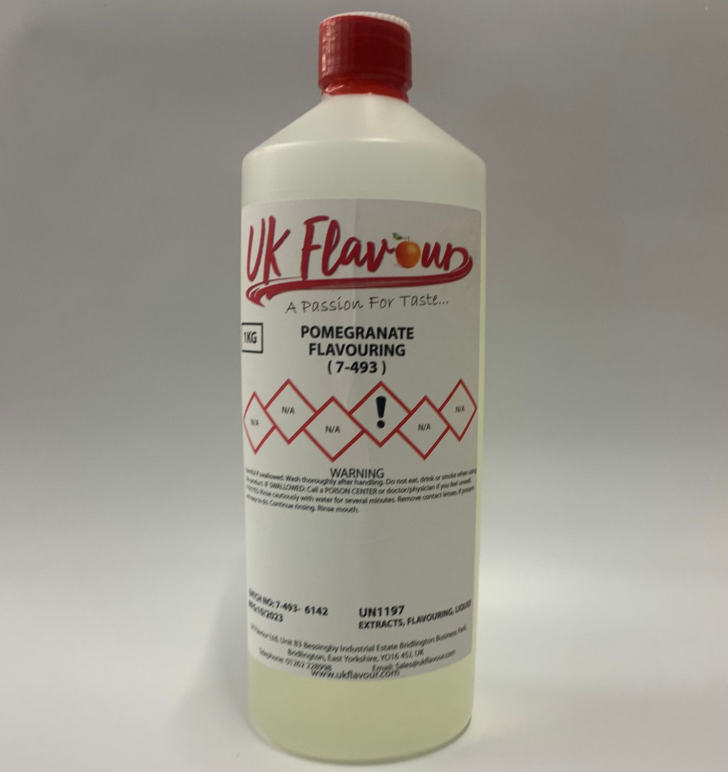 Pomegranate (7-493) Flavour Concentrate 1L - Y0694