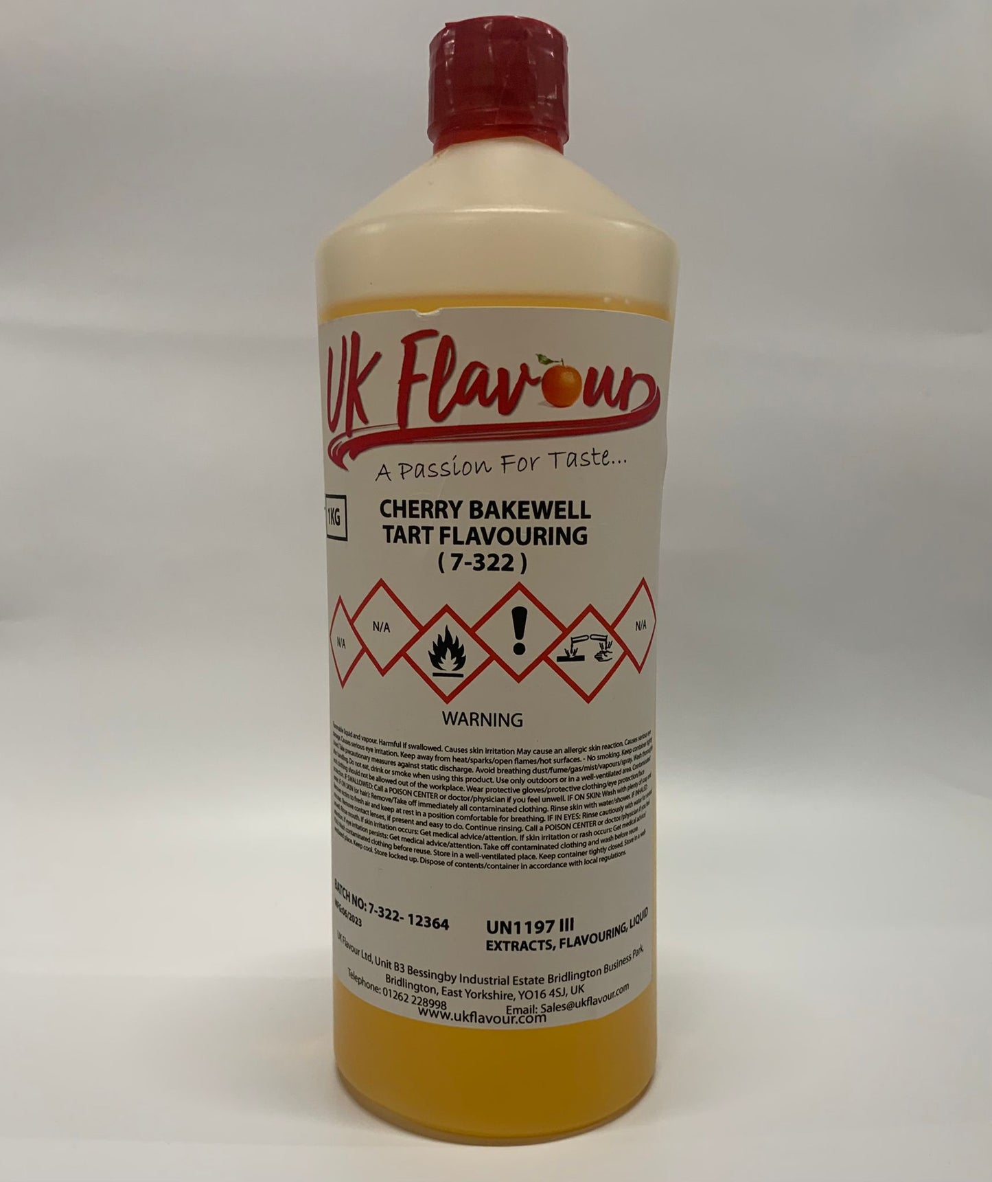 Cherry Bakewell Tart (7-322) Flavour Concentrate 1L - Y0706