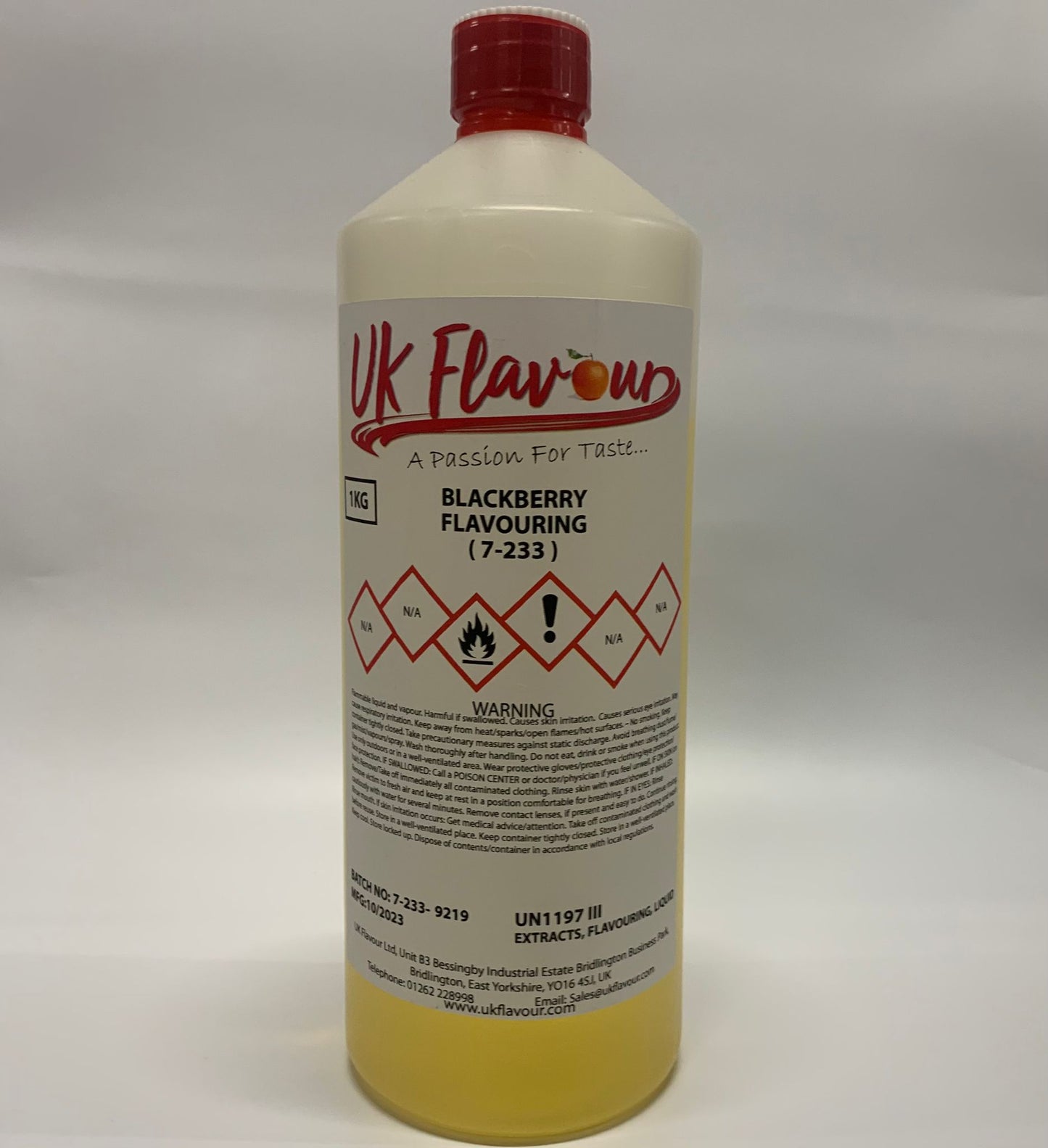 Blackberry (7-233) Flavour Concentrate 1L - Y0695