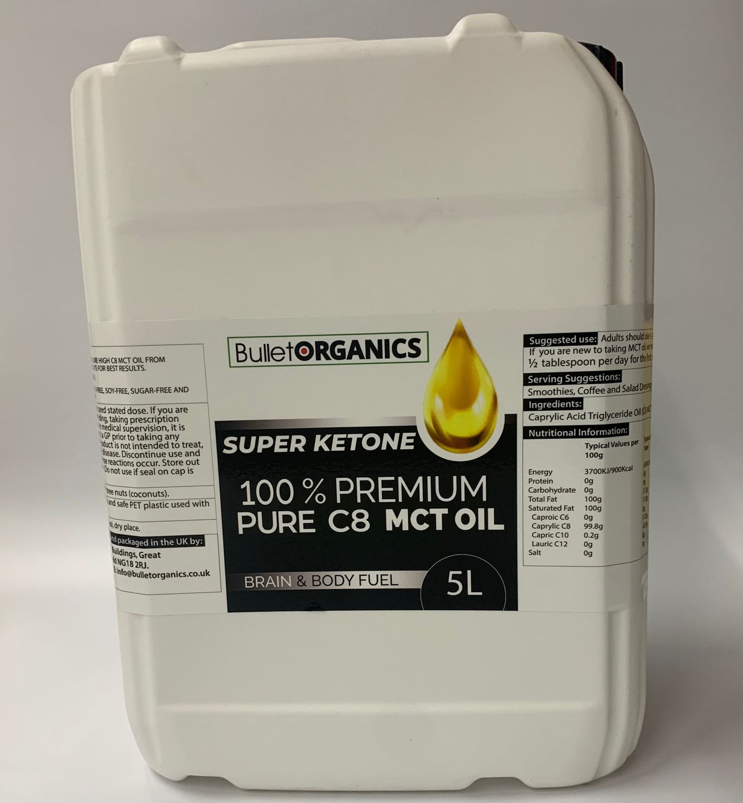 C8 MCT Oil (5L) - Y0655