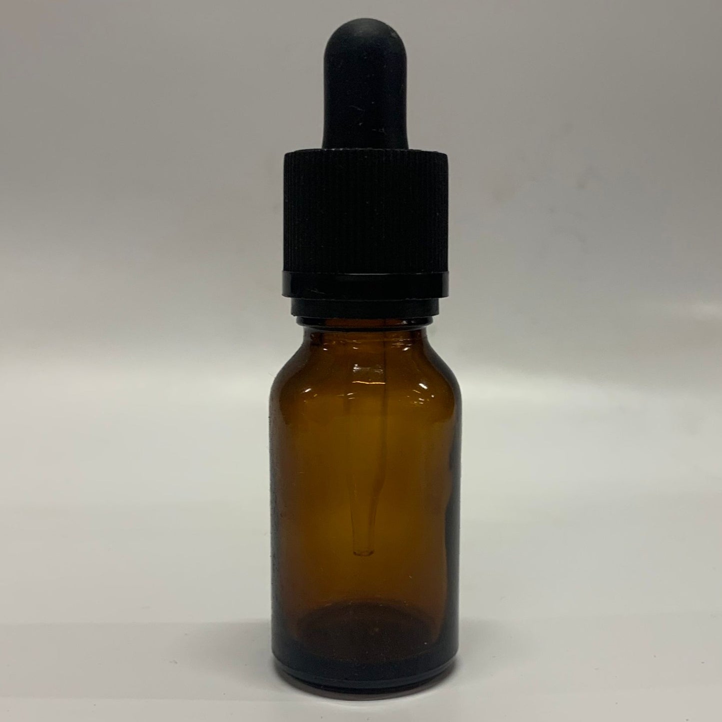 15ml Amber Glass Bottle with Pipette - X0344