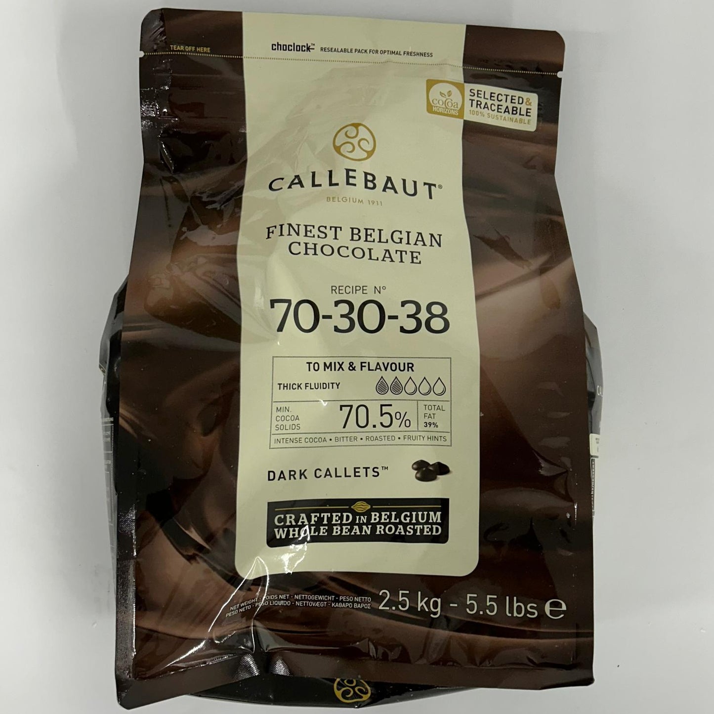 Dark Chocolate Chips 2.5kg - Y0708