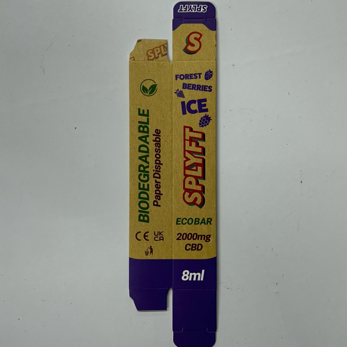 SPLYFT Recyclable 2000mg 8ml - Forest Berries Ice BOX - X0395
