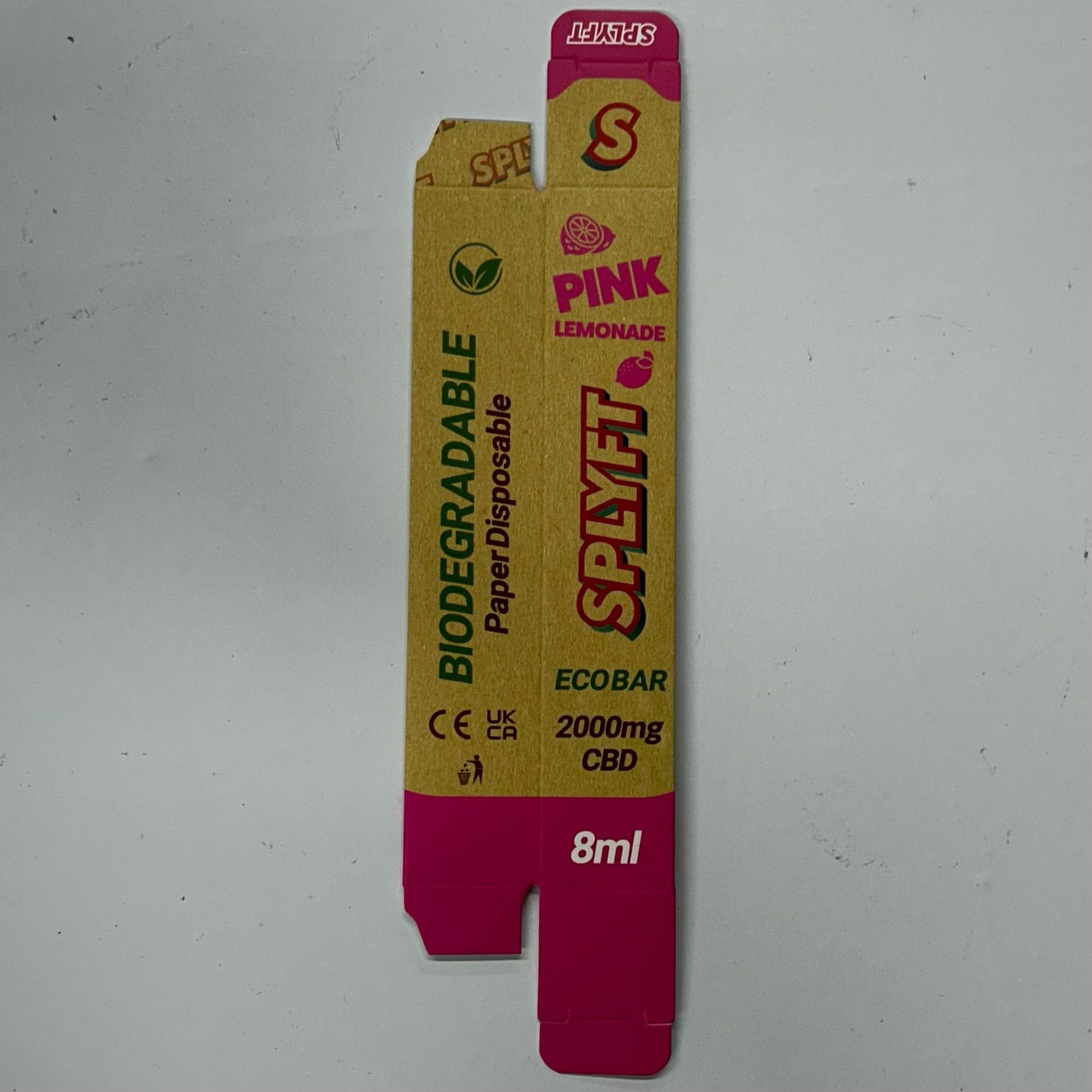 SPLYFT Recyclable 2000mg 8ml - Pink Lemonade BOX - X0400