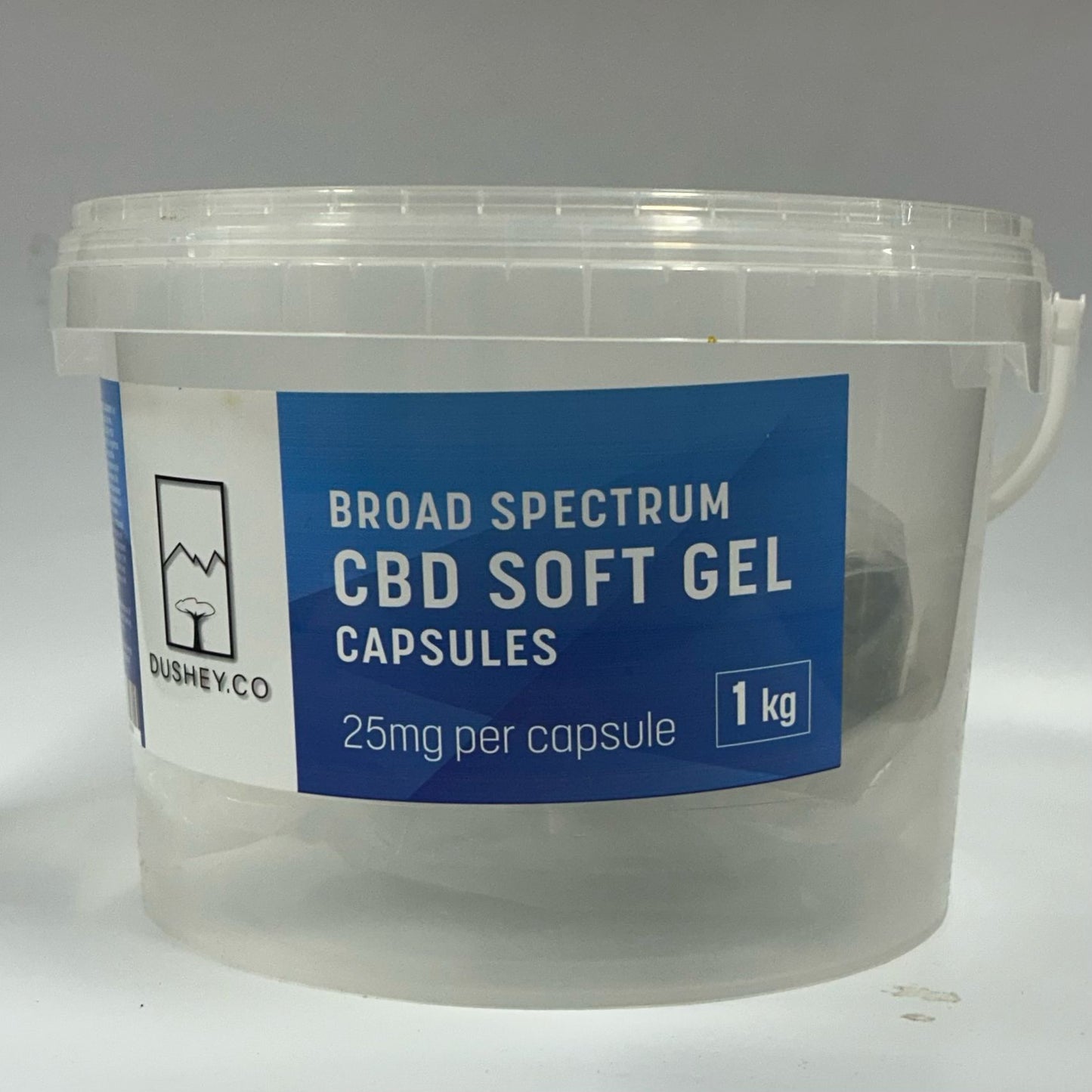 25mg Broad Spectrum CBD Soft Gel Capsule 1Kg - Y0450