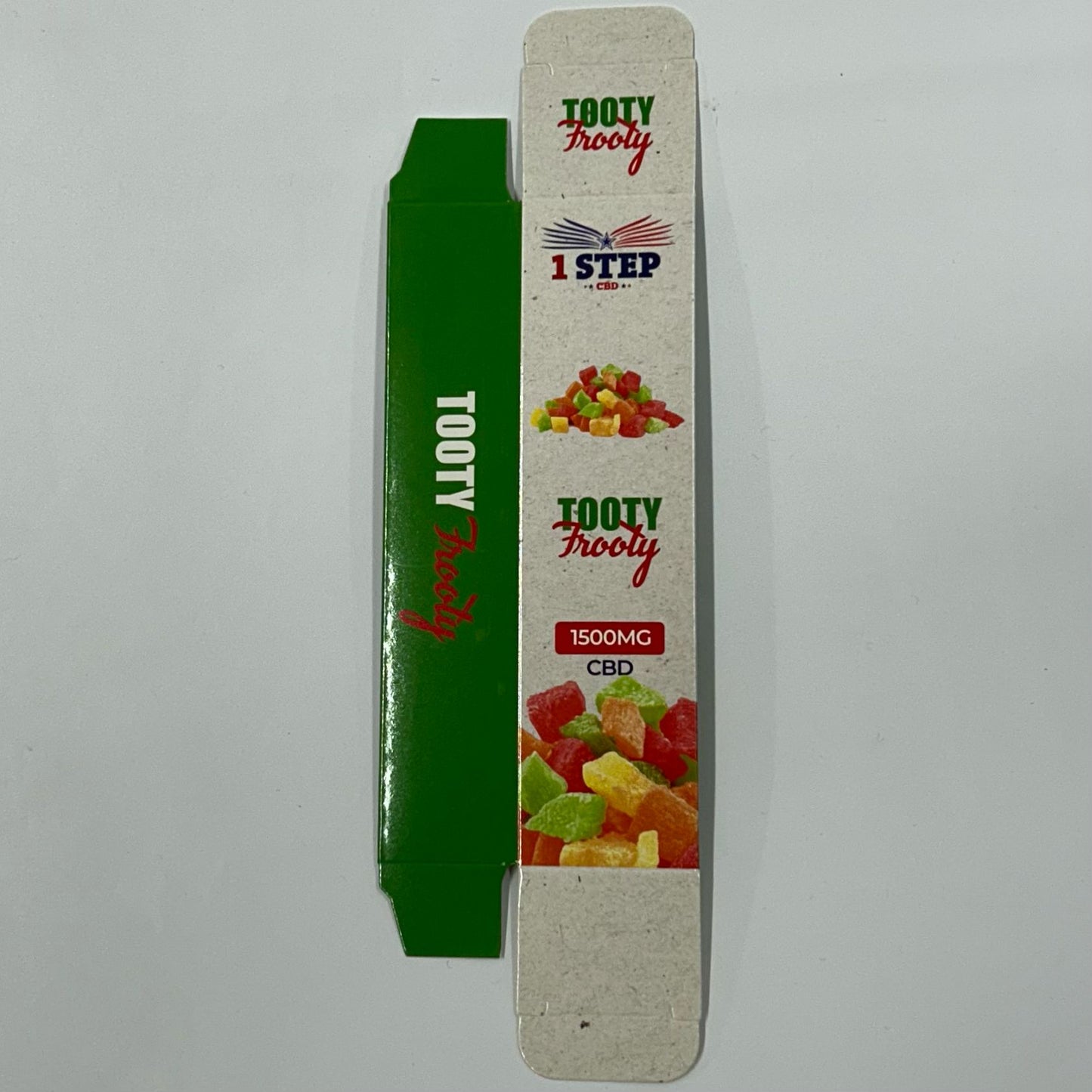 1 Step Disposable 1500mg 8ml Box - Tooty Frooty - X0406