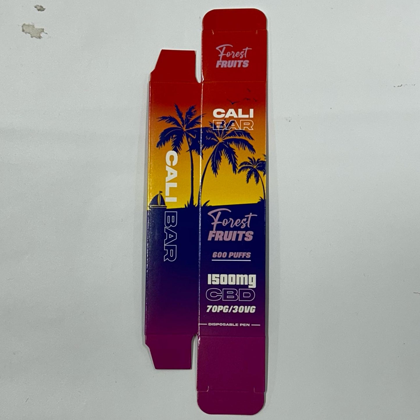 Cali Disposable 8ml 1500mg Forest Fruits BOX - X0435