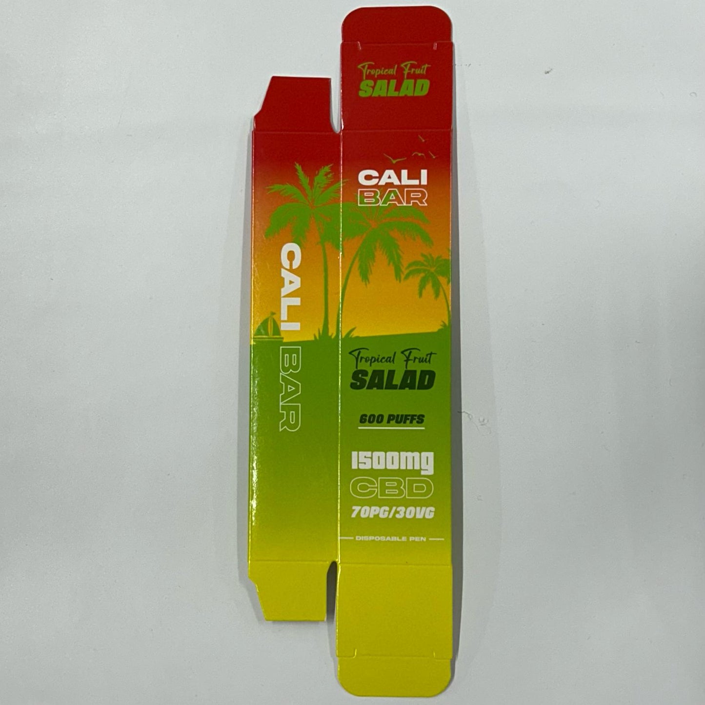 Cali Disposable 8ml 1500mg Tropical Fruit Salad BOX - X0434