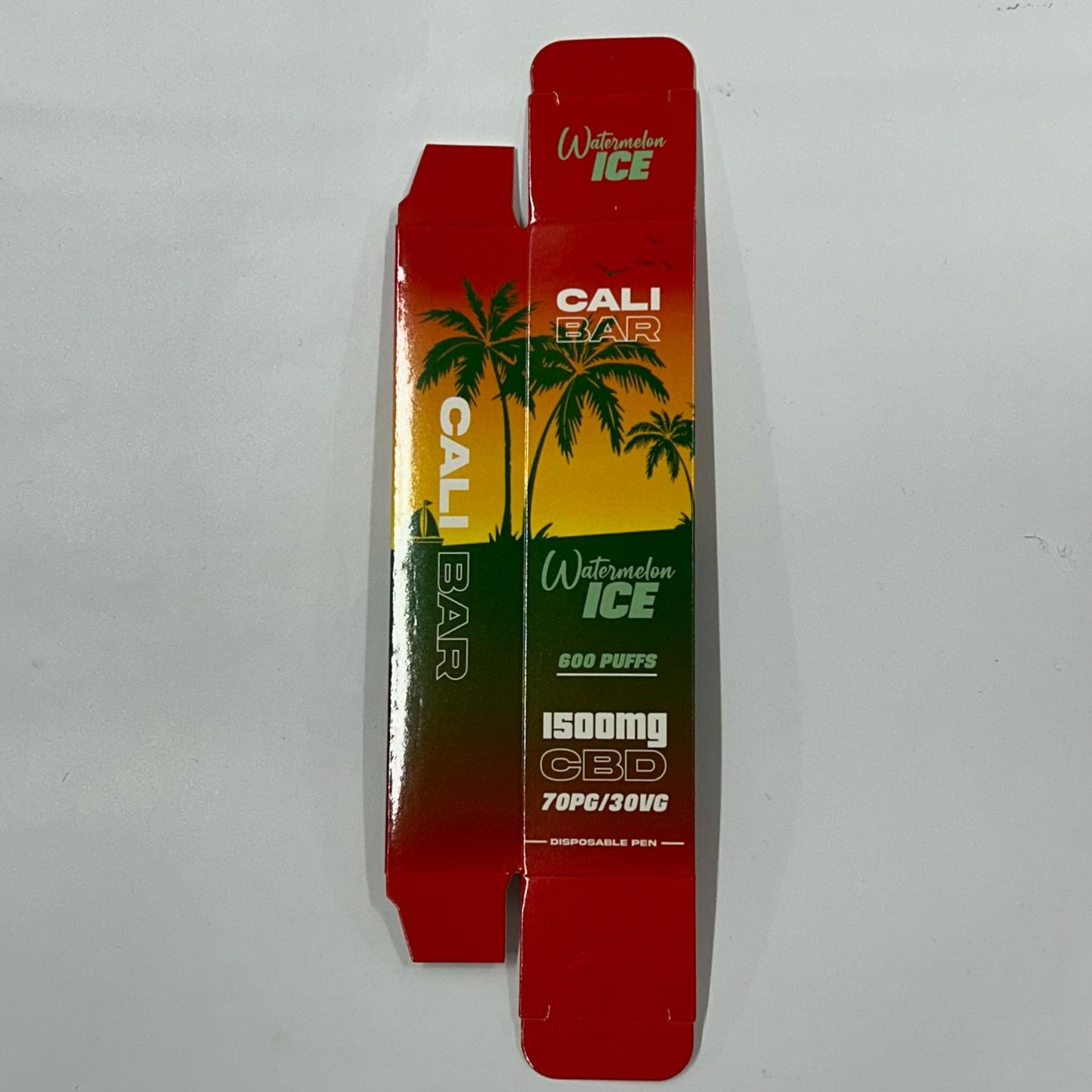 Cali Disposable 8ml 1500mg Watermelon Ice BOX - X0438