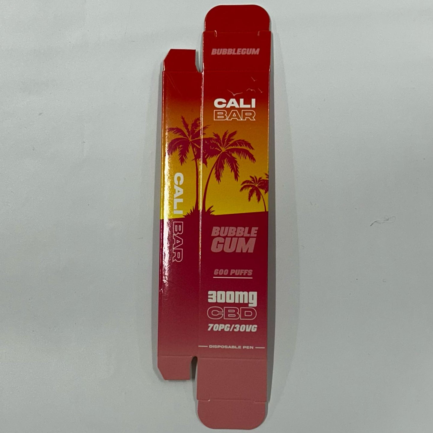Cali Disposable 2ml 300mg Bubblegum Box - X0428