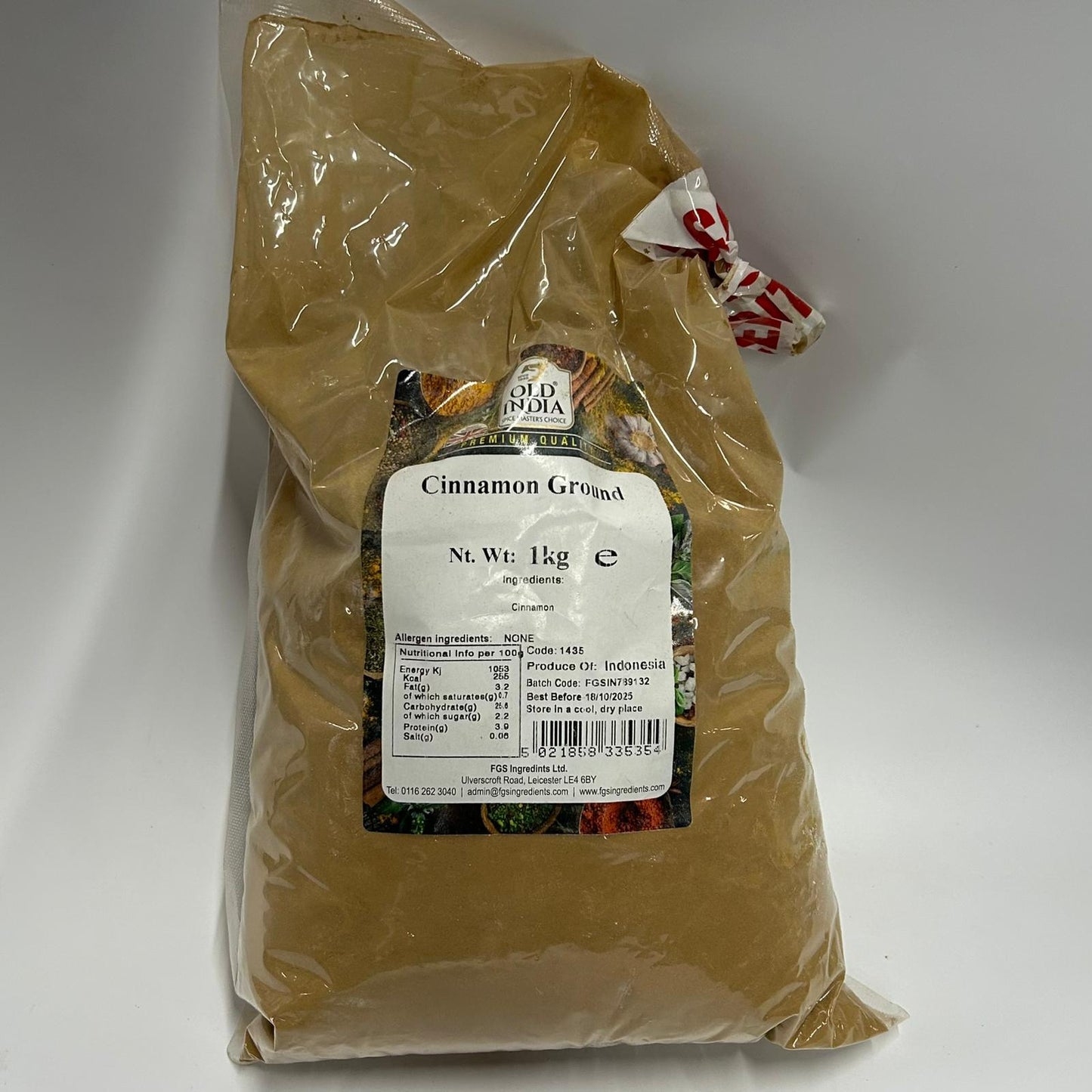 Ground Cinnamon 1kg - Y0709