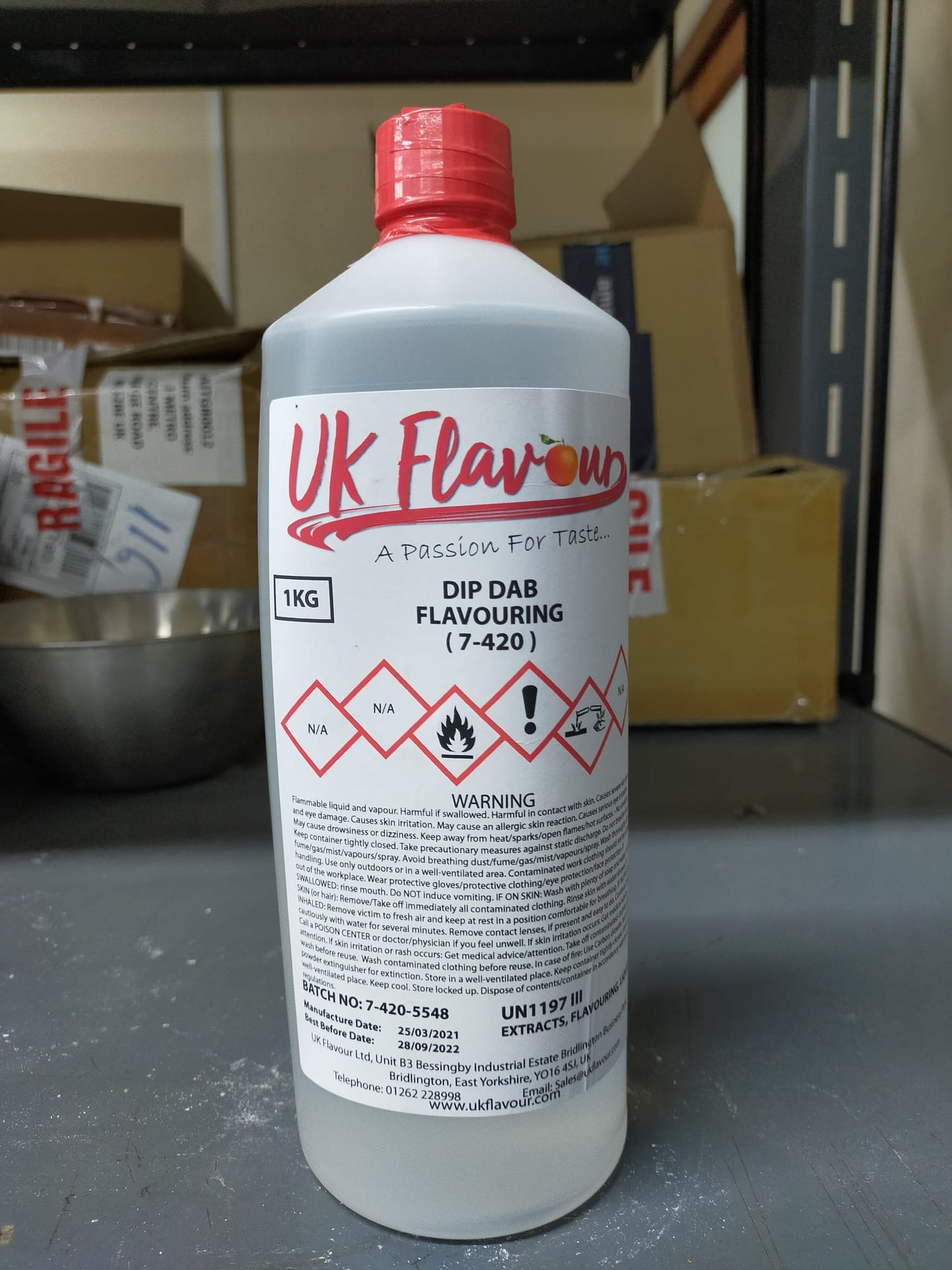DIP DAB (7-420) Flavour Concentrate 1L - Y0070
