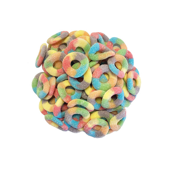 Non CBD Gummies Neon Hoops - Y0223