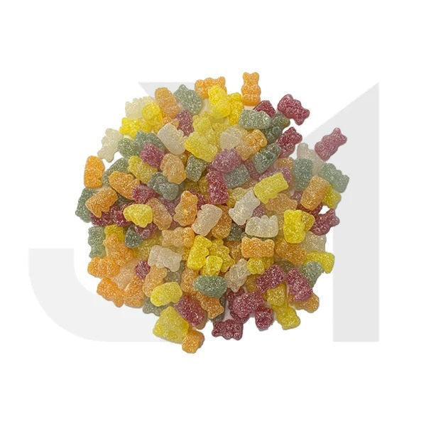 (SUP33) Non CBD Vegan Fizzy Gummies Gummy Bears - Y0325