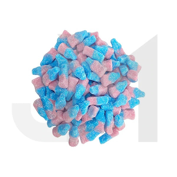 (SUP08) Non CBD Vegan Gummies Bubblegum Bottles - Y0318